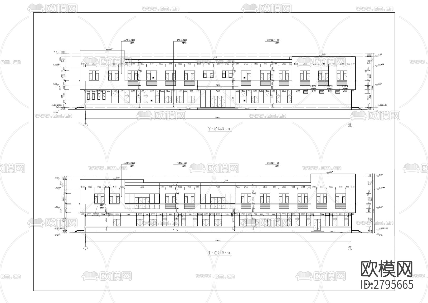 渝怀二线武隆客运站交通枢纽及配套设施项目cad施工图下载（渲染图8）