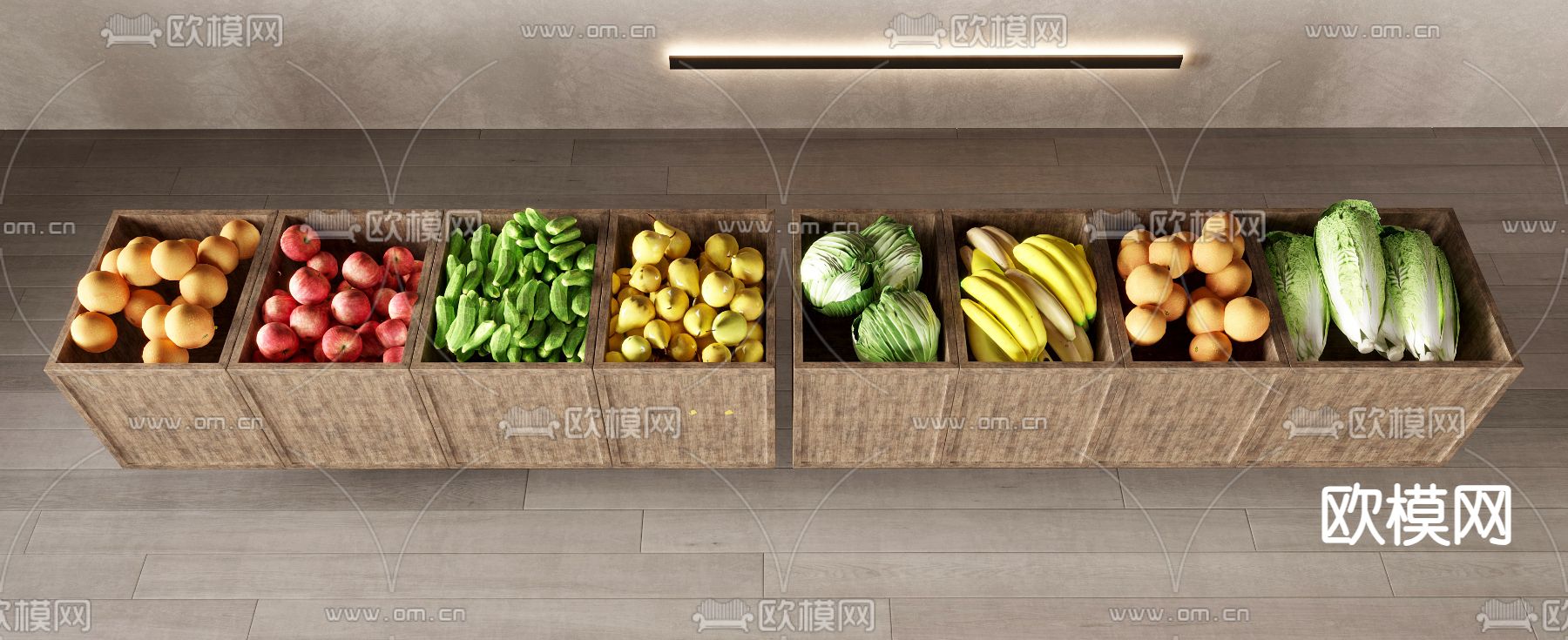 食物 水果 蔬菜3d模型下载