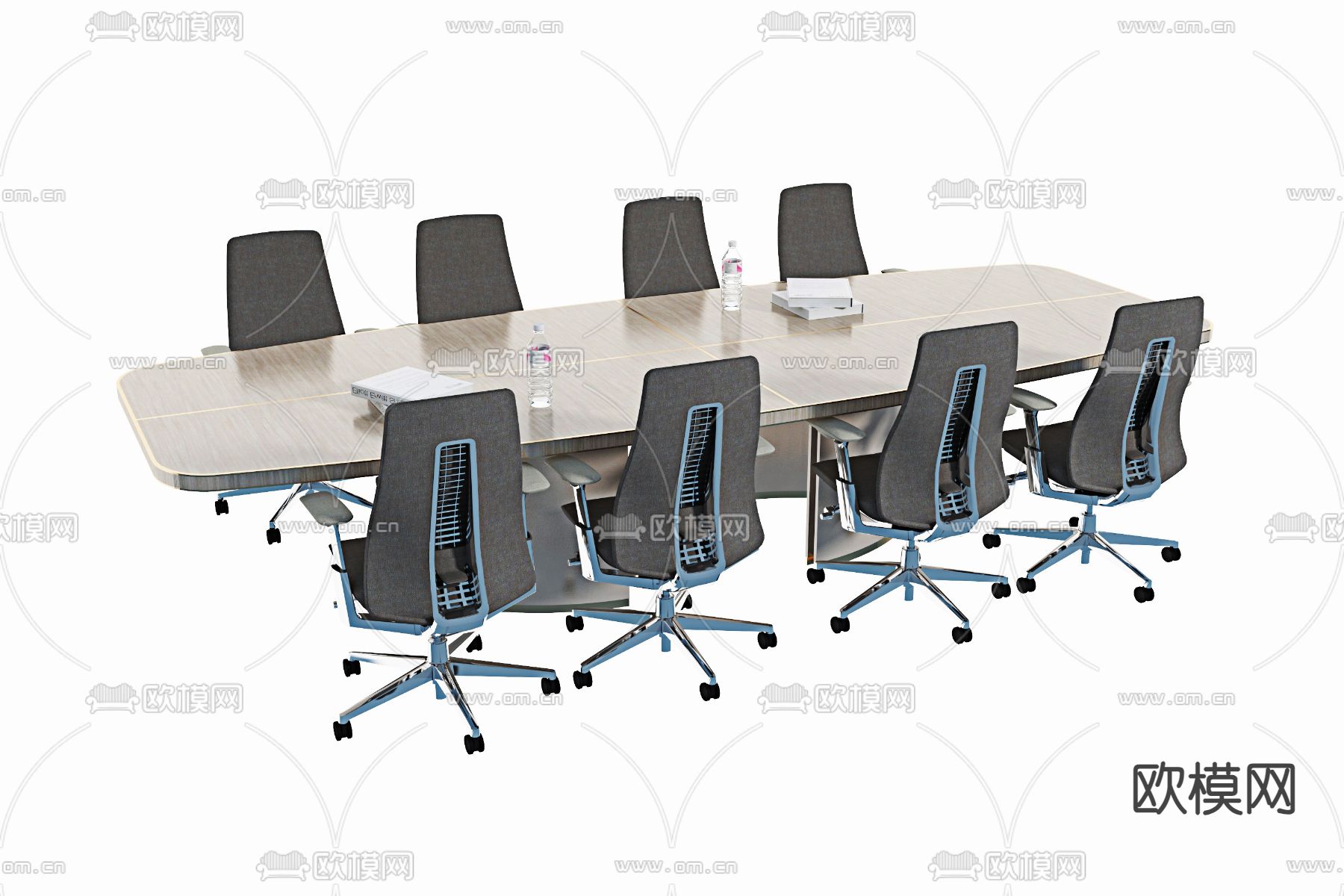 会议台 会议桌3d模型下载