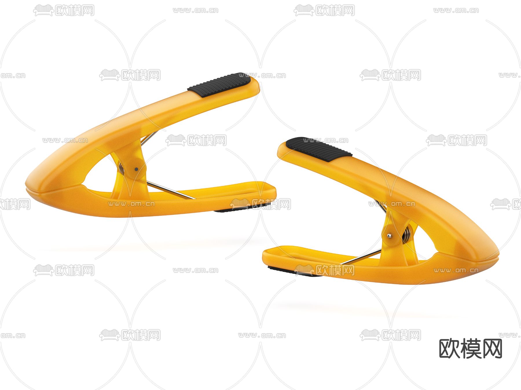 夹子su模型下载（渲染图1）