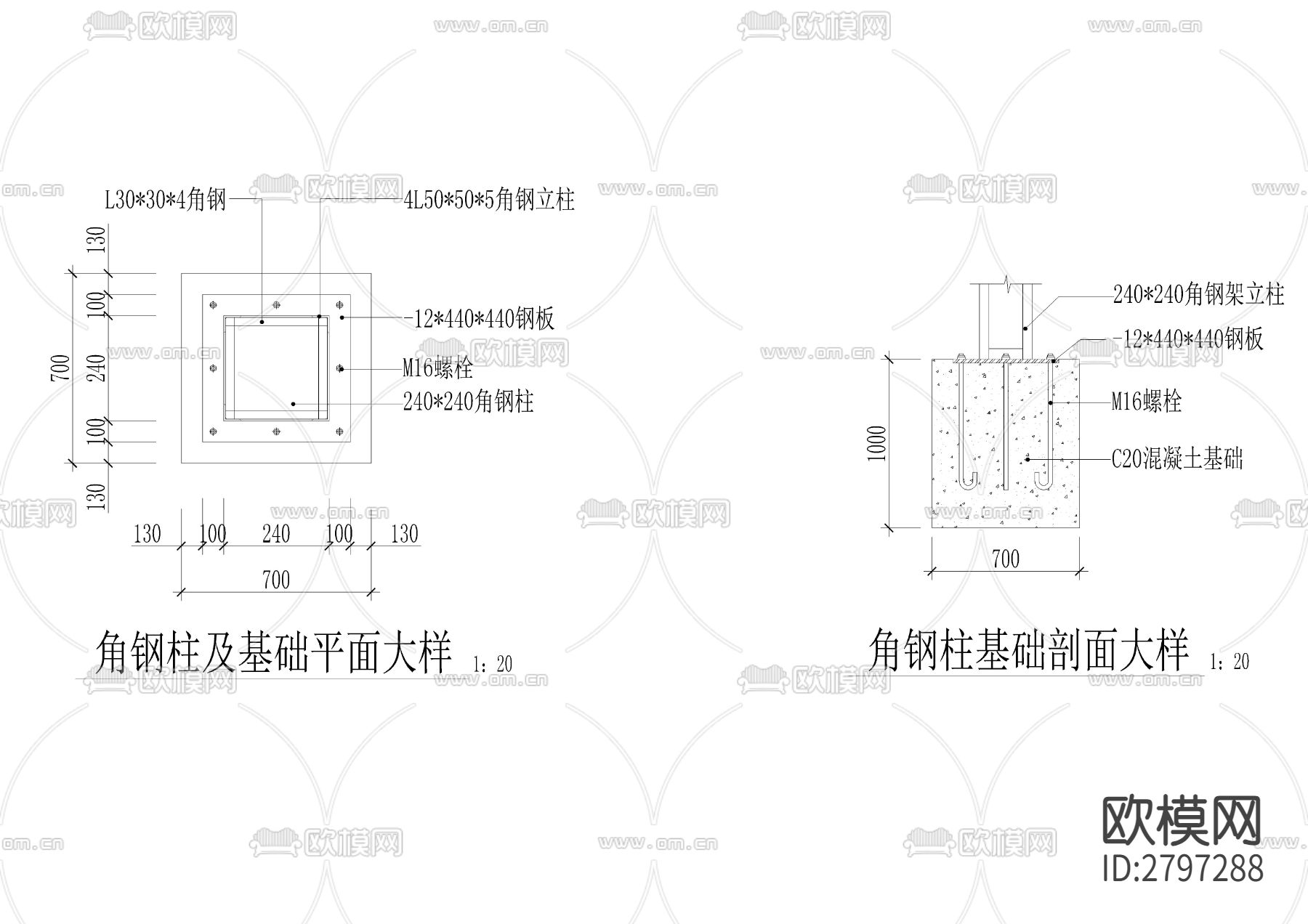 回音壁cad大样图下载（渲染图4）