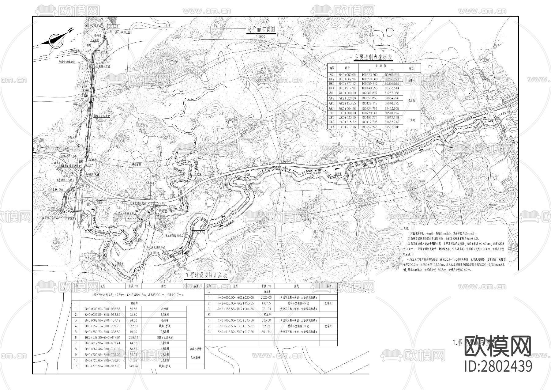 碚金路西侧地块水系整治工程CAD施工图下载（渲染图8）
