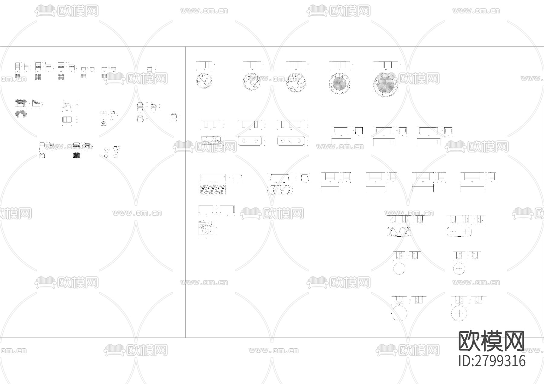 意大利 DURAME 家居cad图库下载（渲染图3）