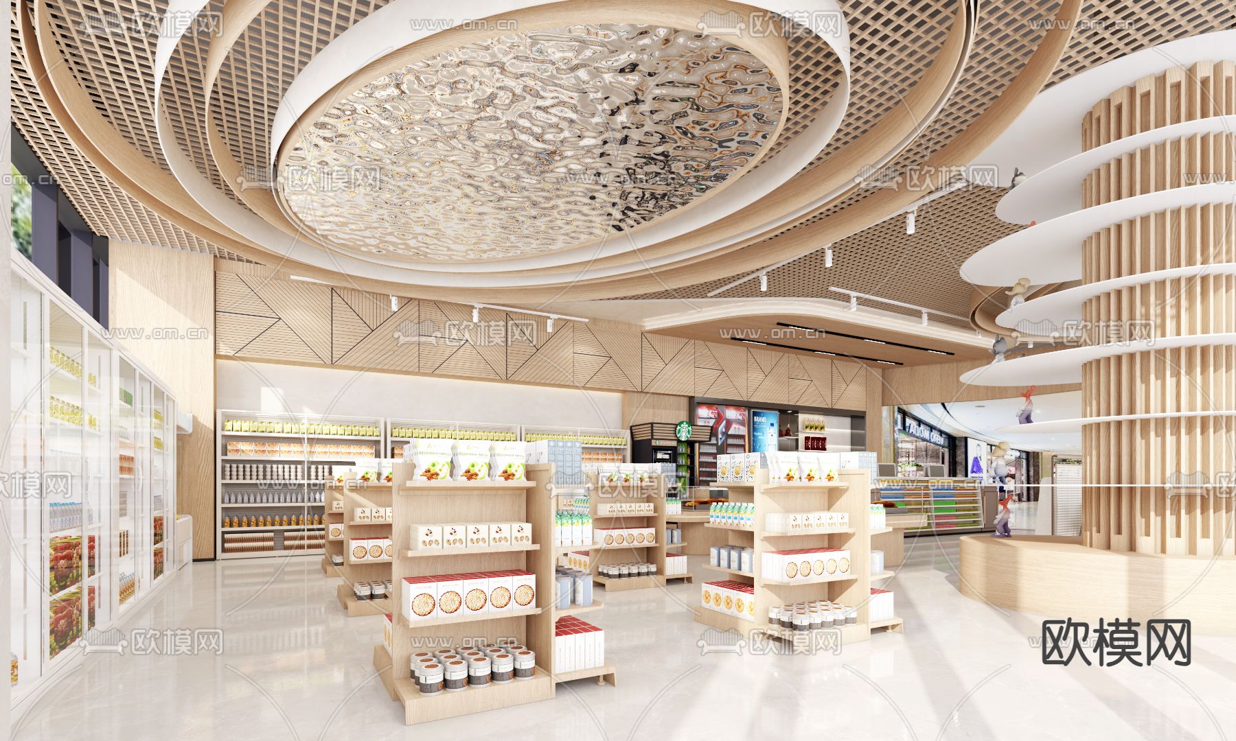 北欧便利店3d模型下载