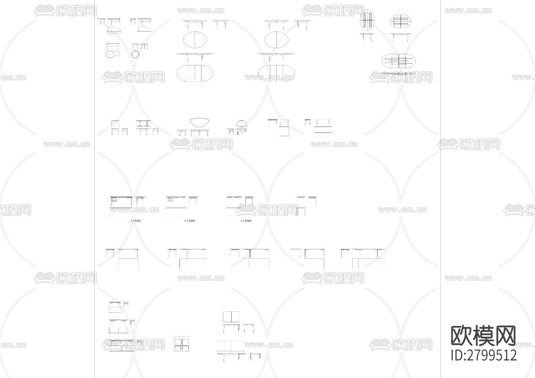 意大利House of Finn Juh家居cad图库下载（渲染图4）