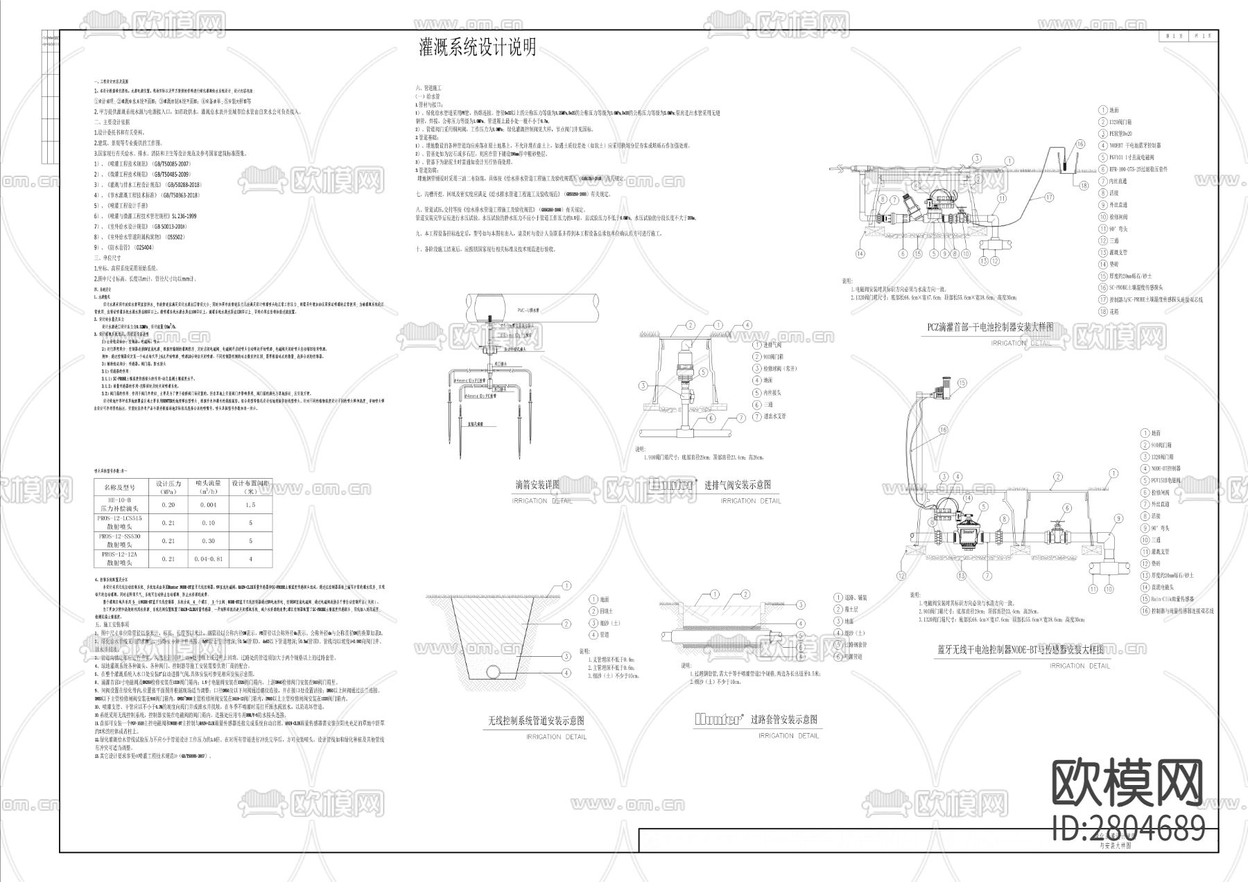 渝开大道cad施工图下载（渲染图7）