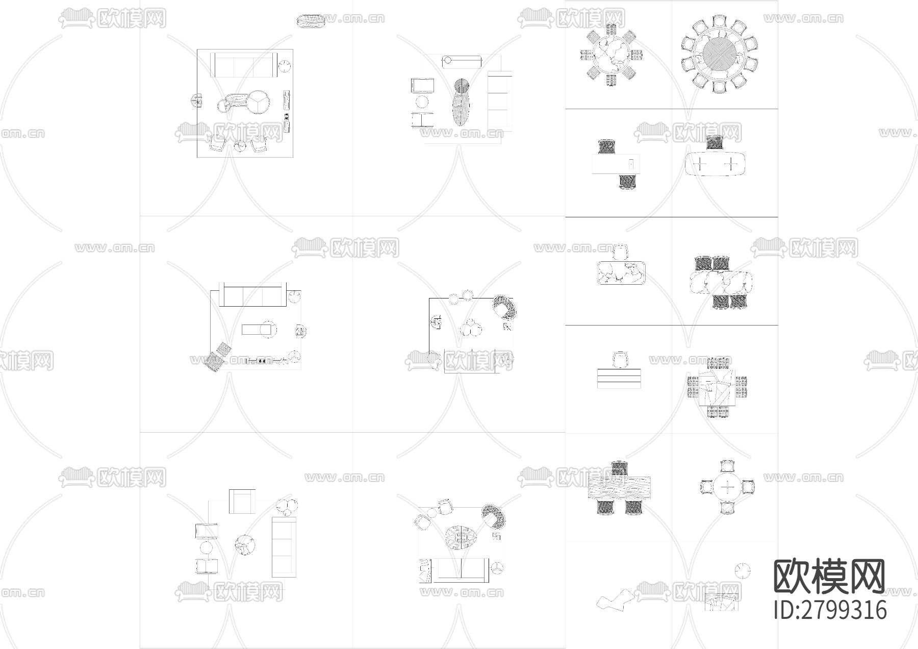 意大利 DURAME 家居cad图库下载（渲染图1）
