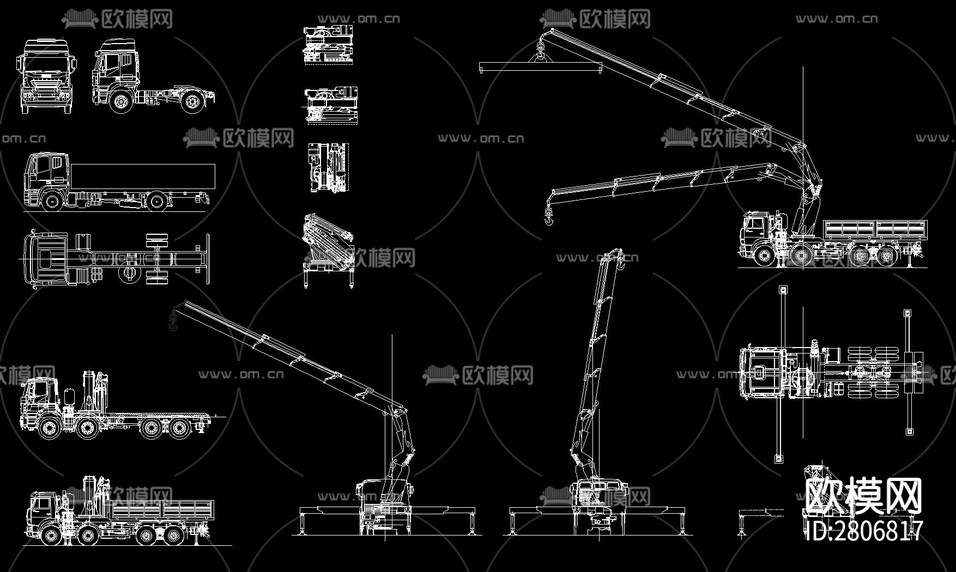 交通工具cad圖庫(kù)下載(渲染圖8)