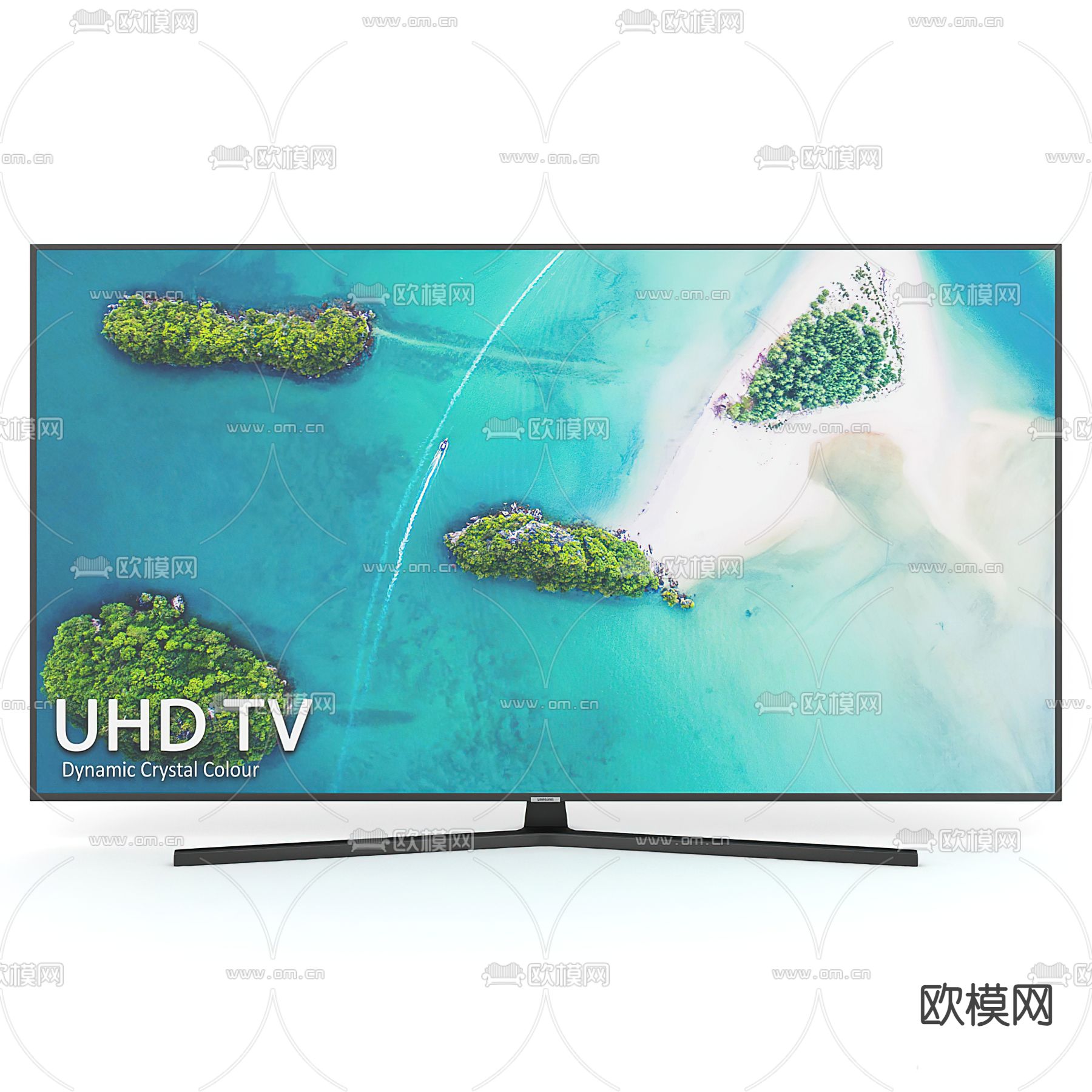 电视机 液晶电视3d模型下载