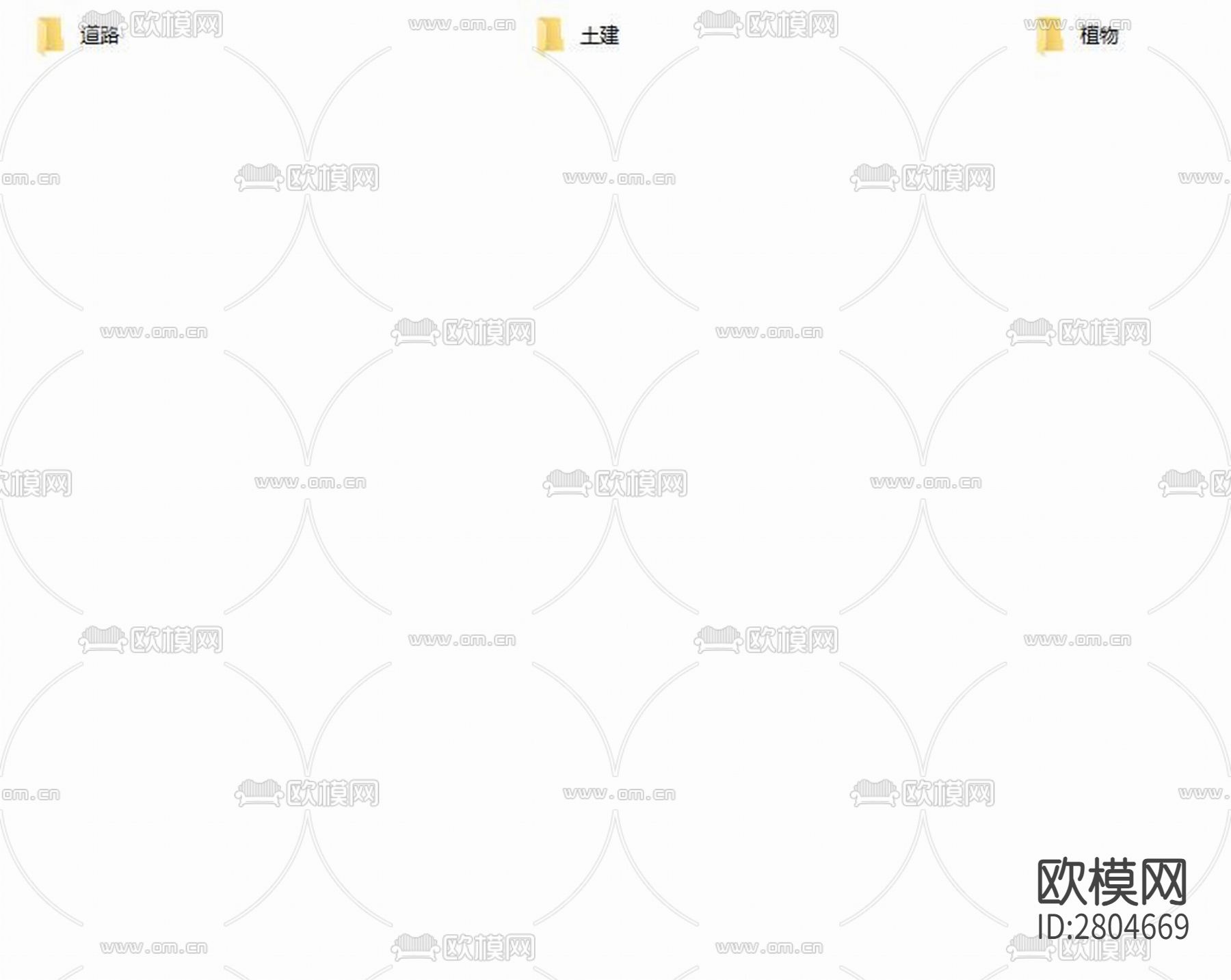 渝景大道庙复路cad施工图下载（渲染图2）