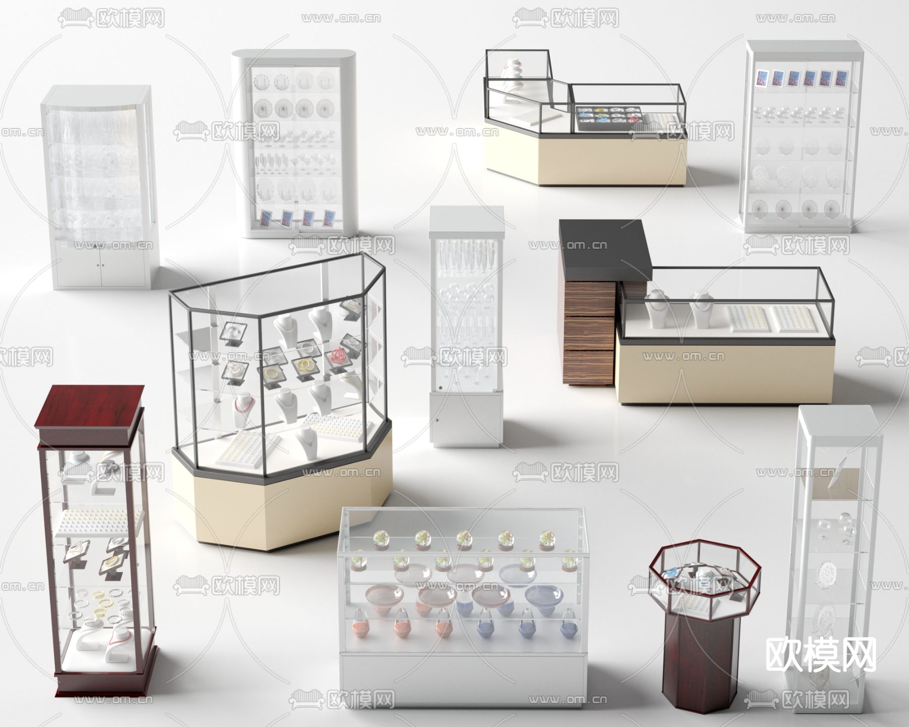 珠宝店免费3d模型下载