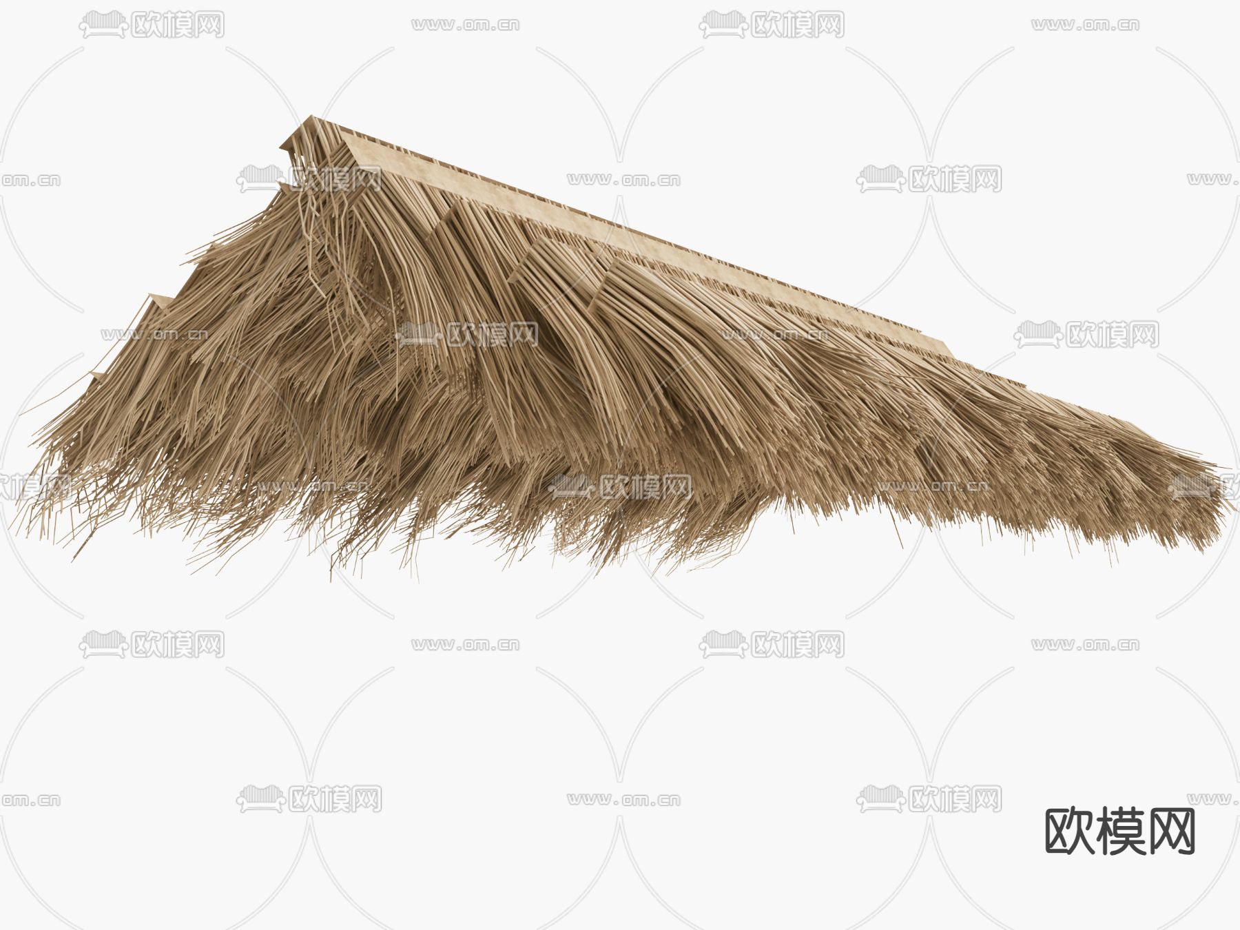 茅草 茅草棚 枯草 草垛3d模型下载