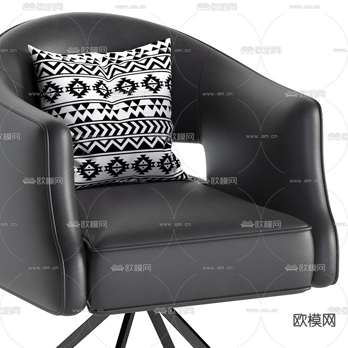 Giorgetti 沙发椅 休闲椅3d模型下载（渲染图7）