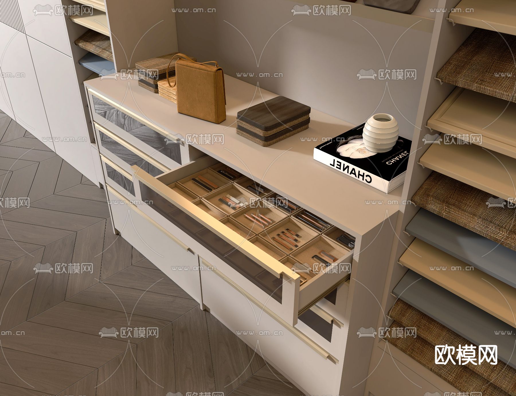 样板专卖店su模型下载（渲染图2）