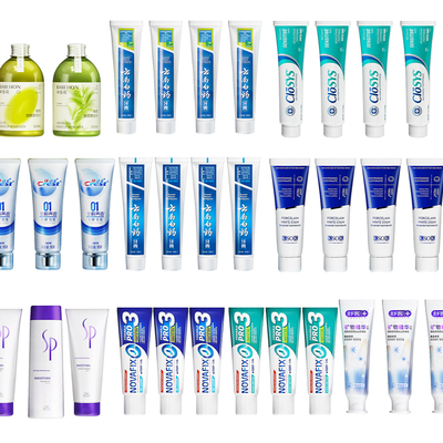  化妆品 牙膏 牙刷su模型 