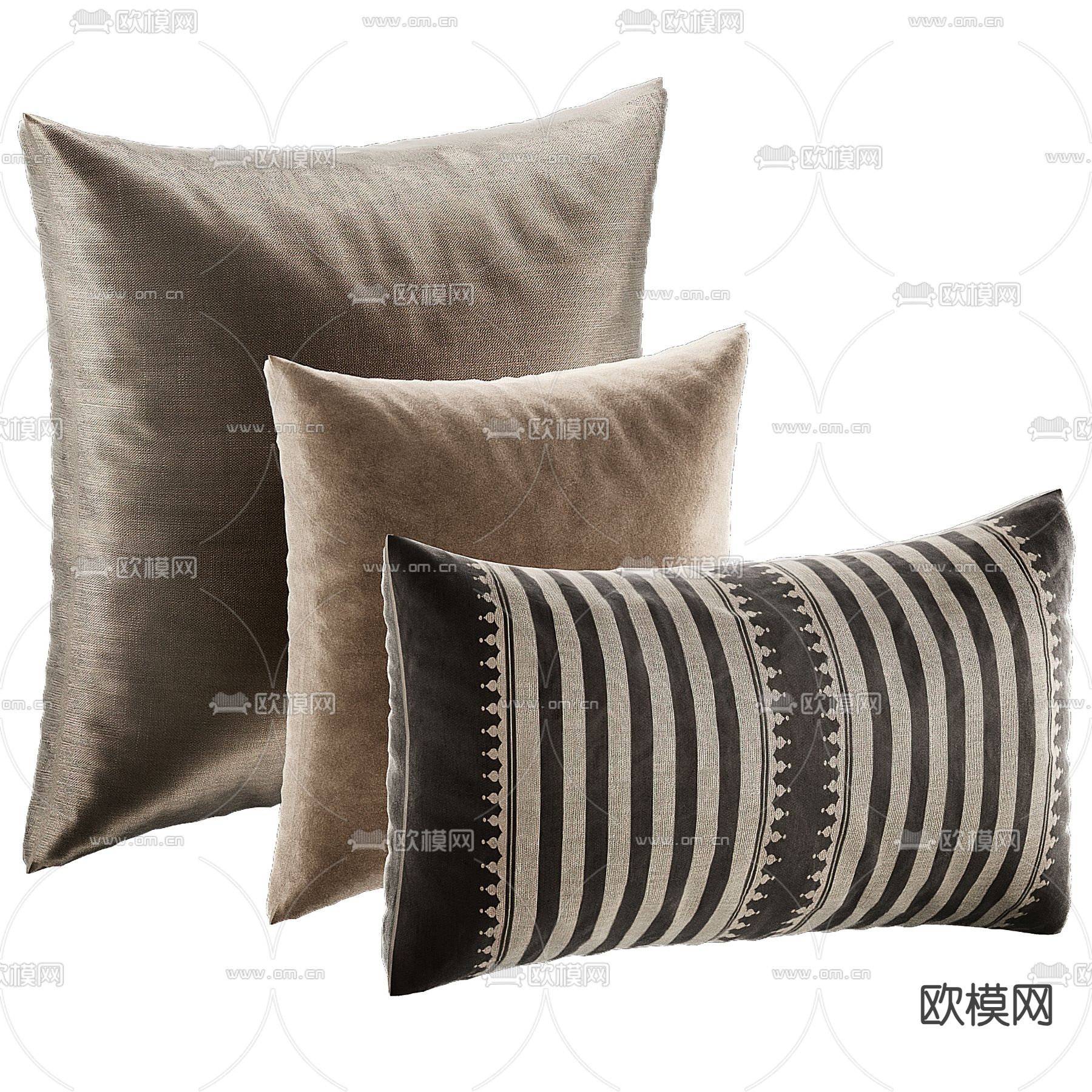 枕头 抱枕 靠枕3d模型下载