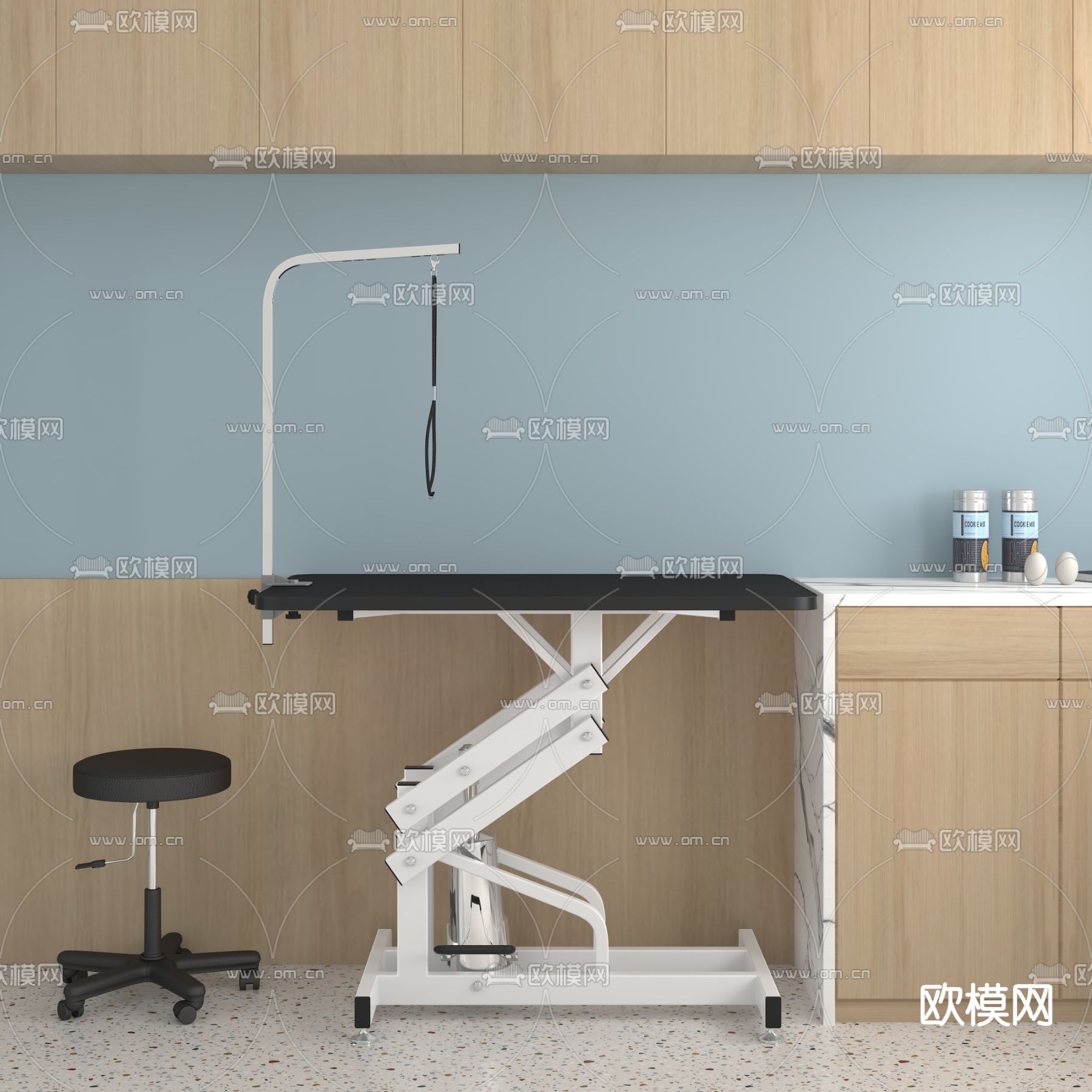 宠物店3d模型下载