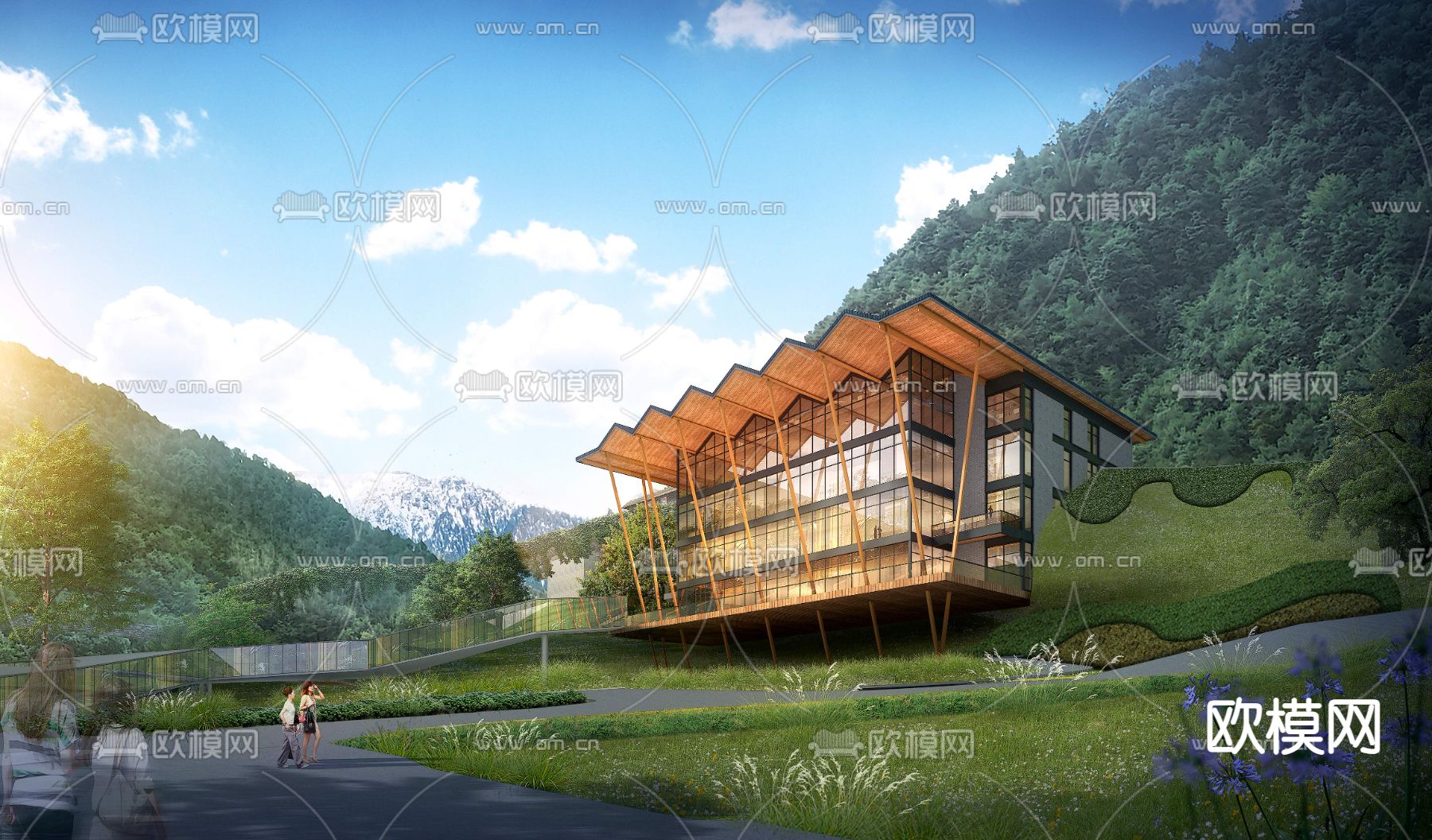 民宿 酒店 会所psd下载