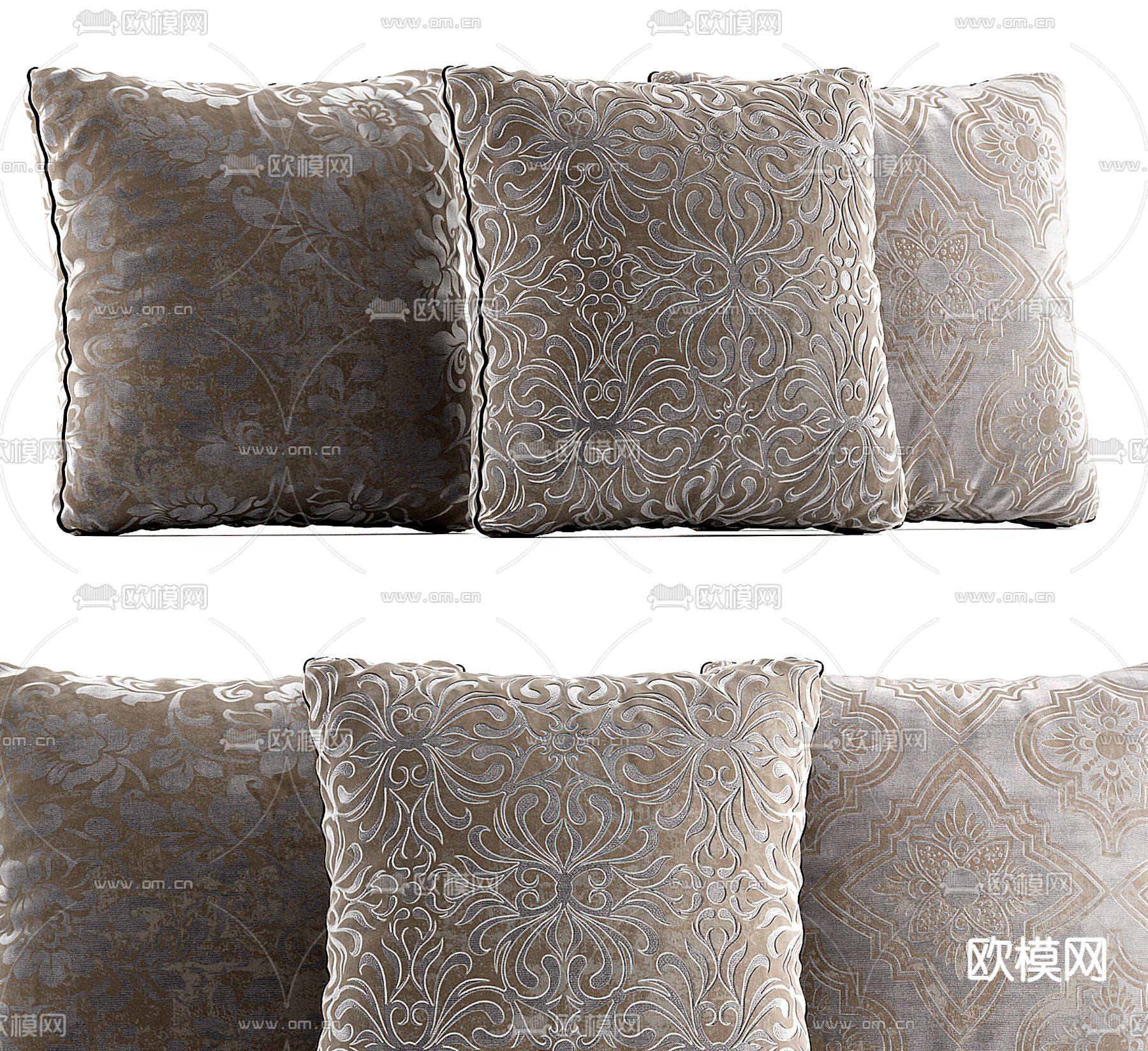 抱枕 枕头 靠枕3d模型下载