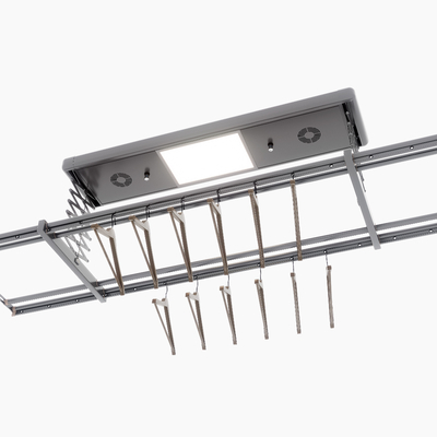 电动升降晾衣架 晾衣杆su模型