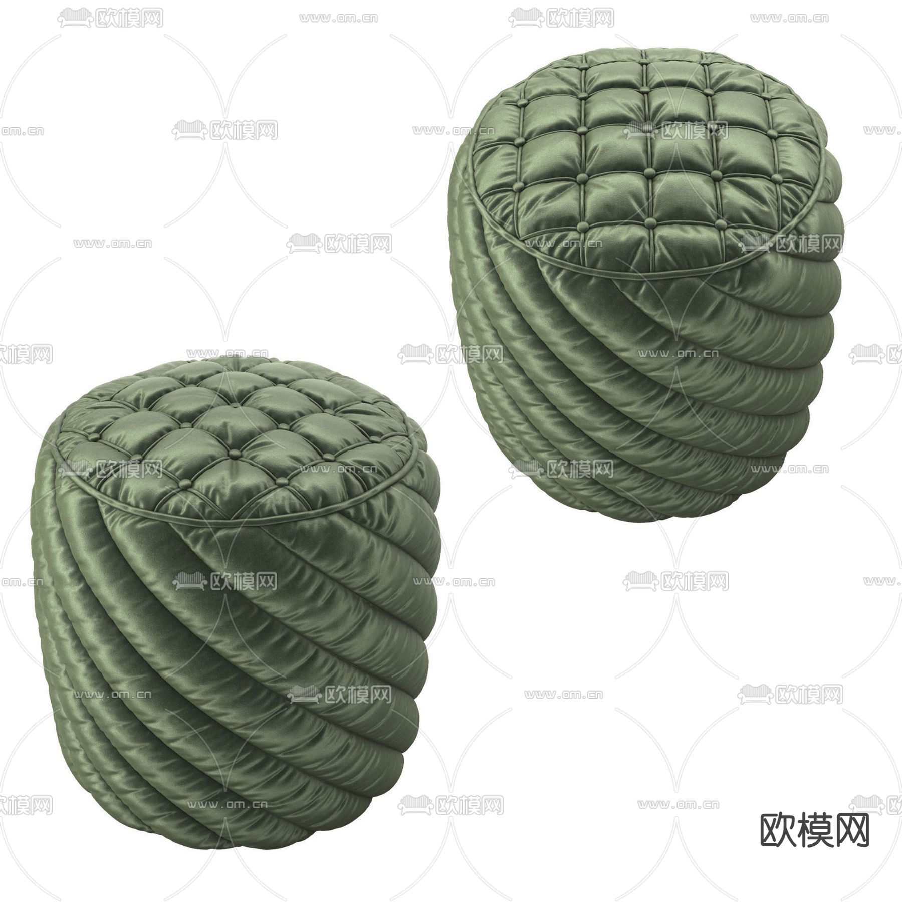 沙发凳 凳子3d模型下载