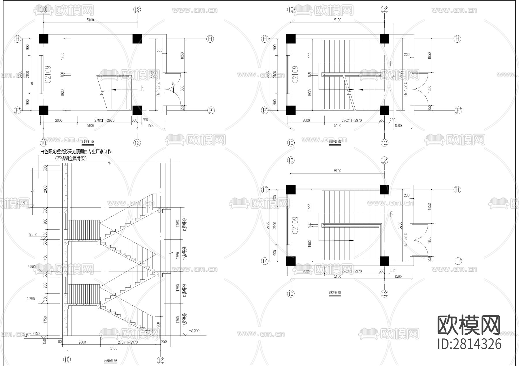 幼儿园cad建筑图下载（渲染图10）