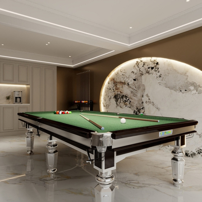  现代台球室su模型 