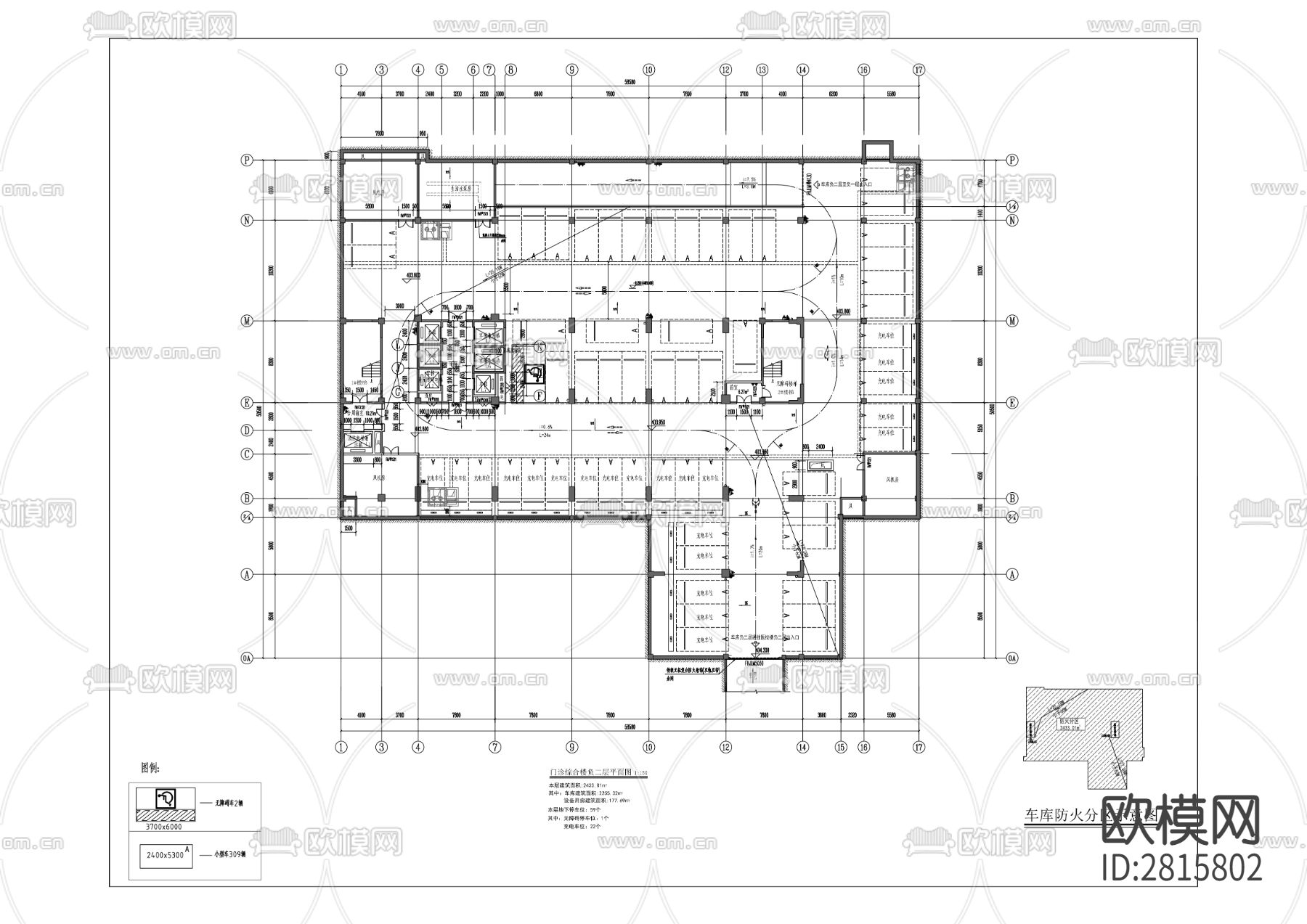 中医院cad施工图下载（渲染图6）