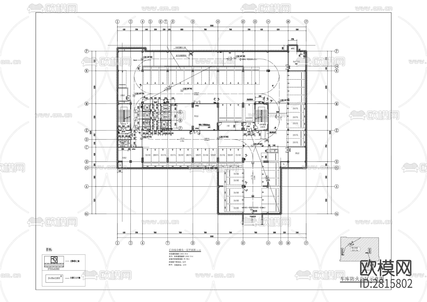中医院cad施工图下载（渲染图7）