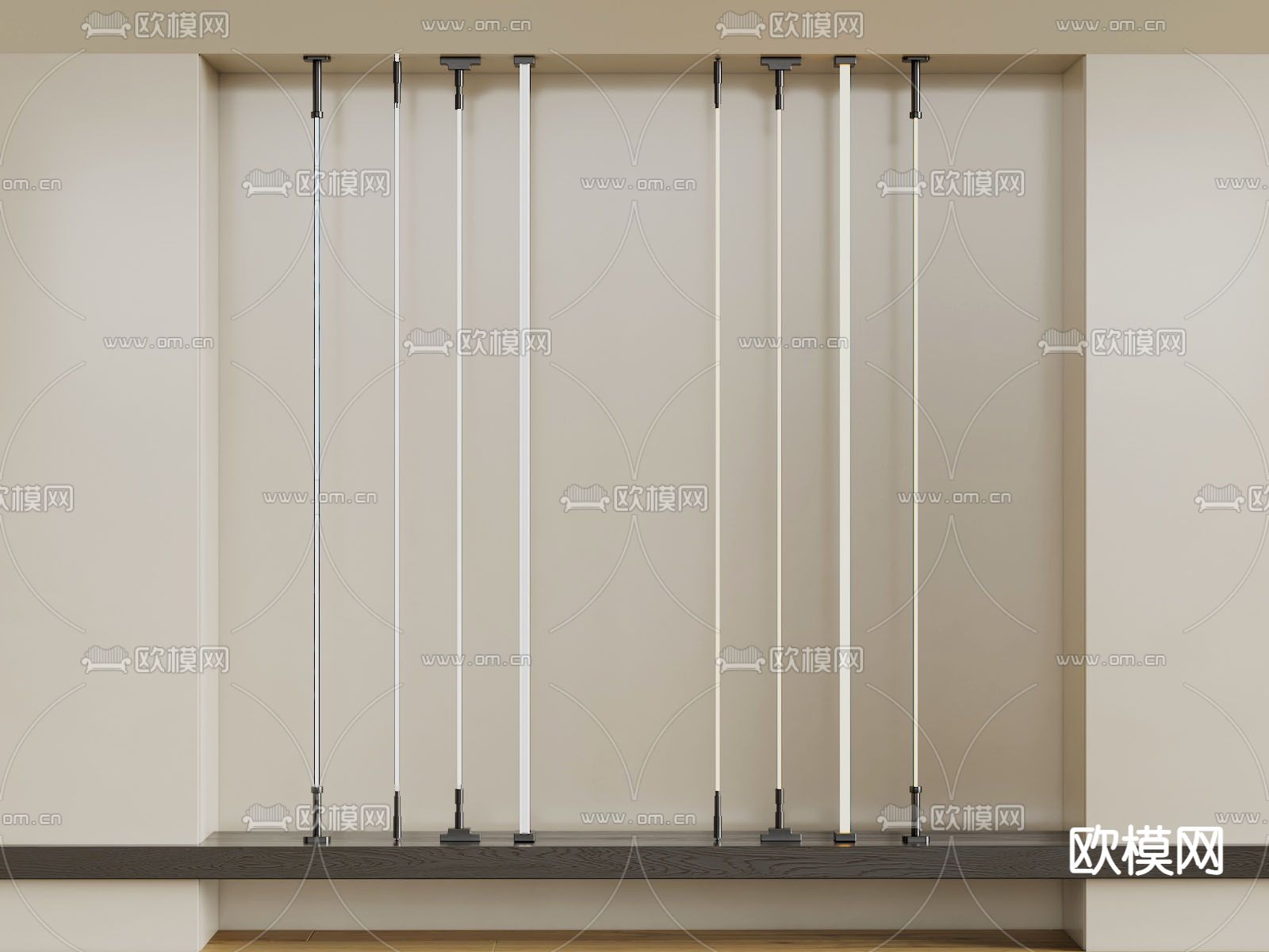 天际线灯3d模型下载