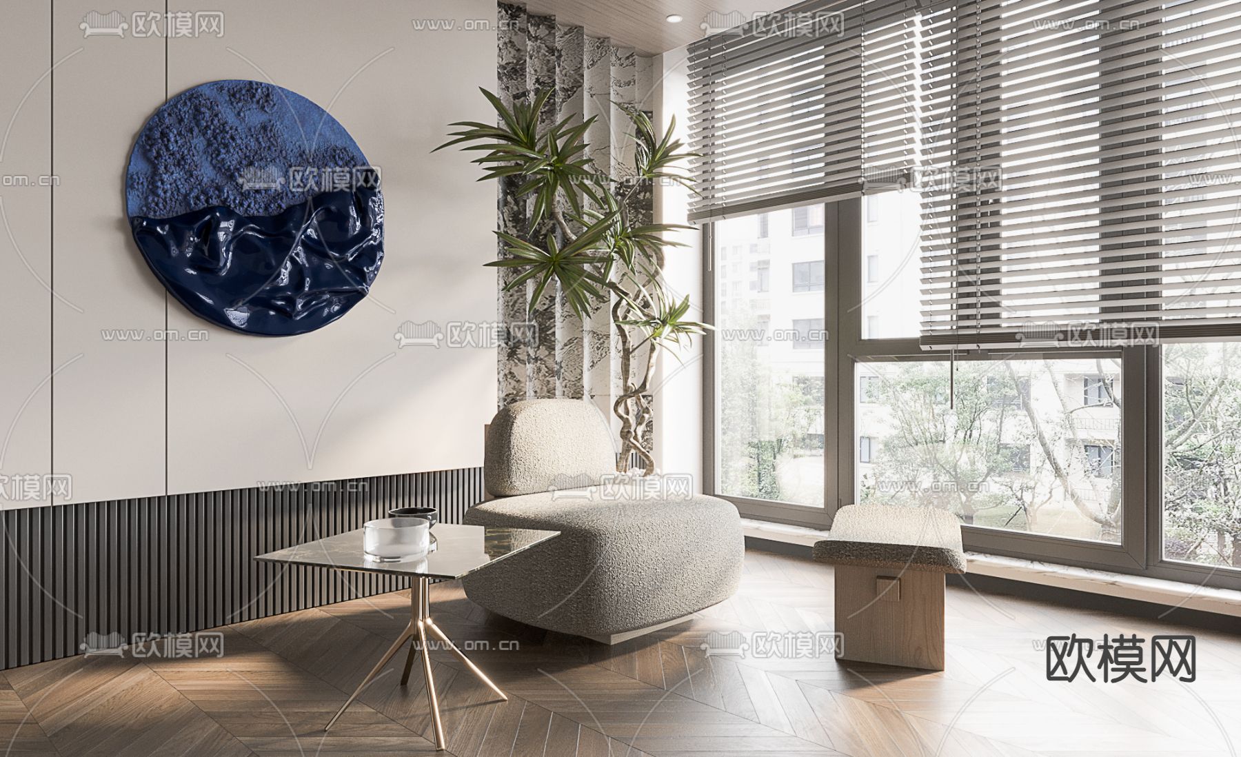 单人沙发 休闲沙发3d模型下载