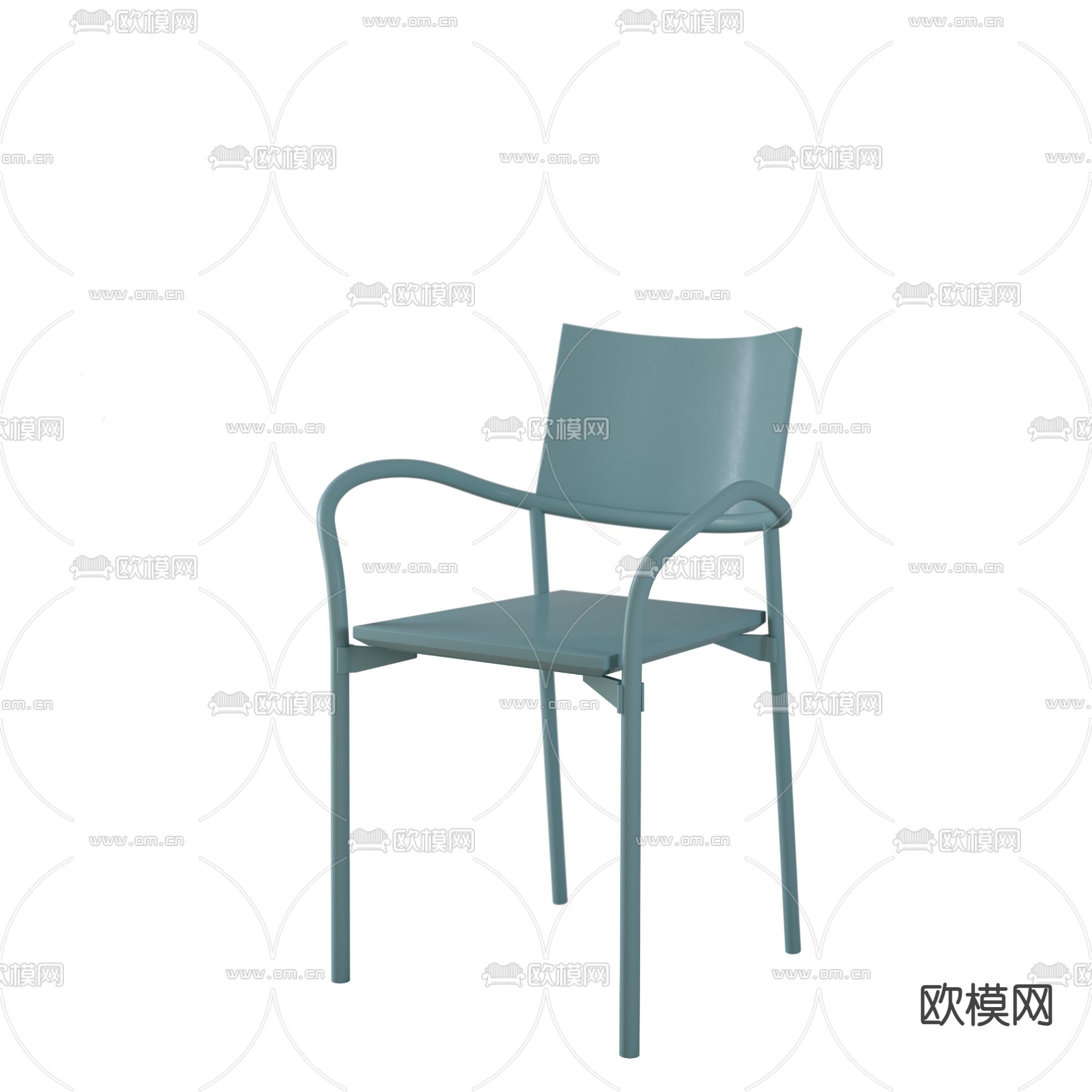 椅子 餐椅3d模型下载（渲染图2）