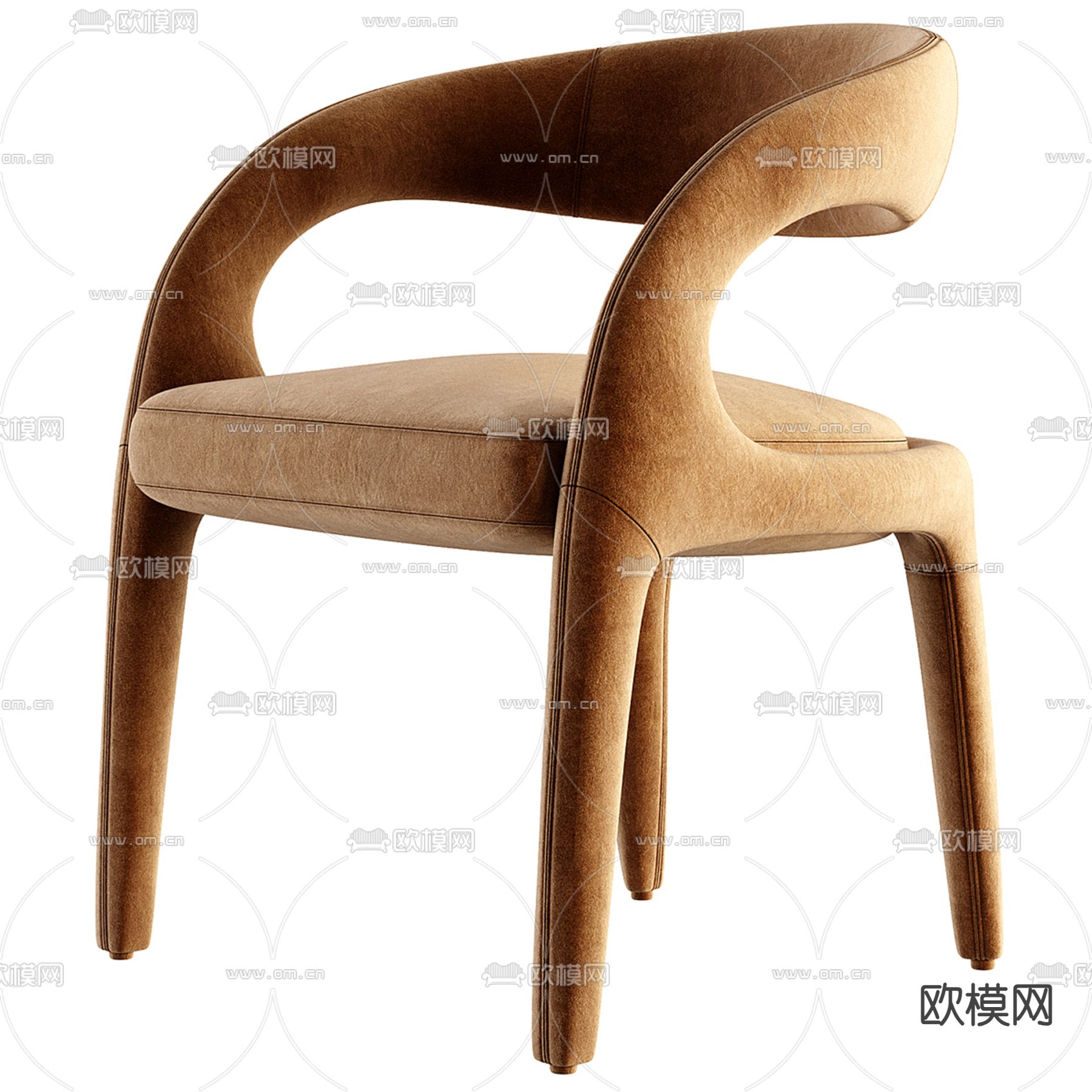 Cassina 椅子 餐椅3d模型下载（渲染图4）