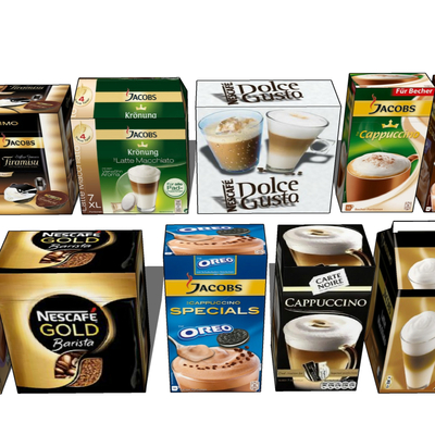  咖啡盒 饮料食物su模型 