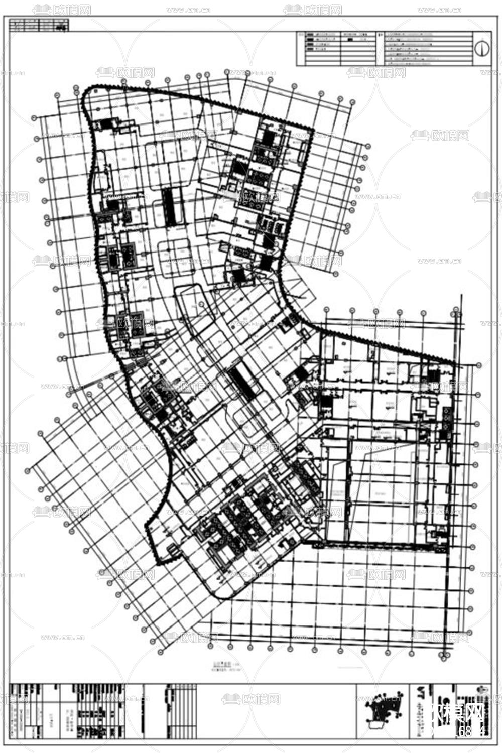 华中首家长沙君悦酒店cad施工图下载（渲染图7）