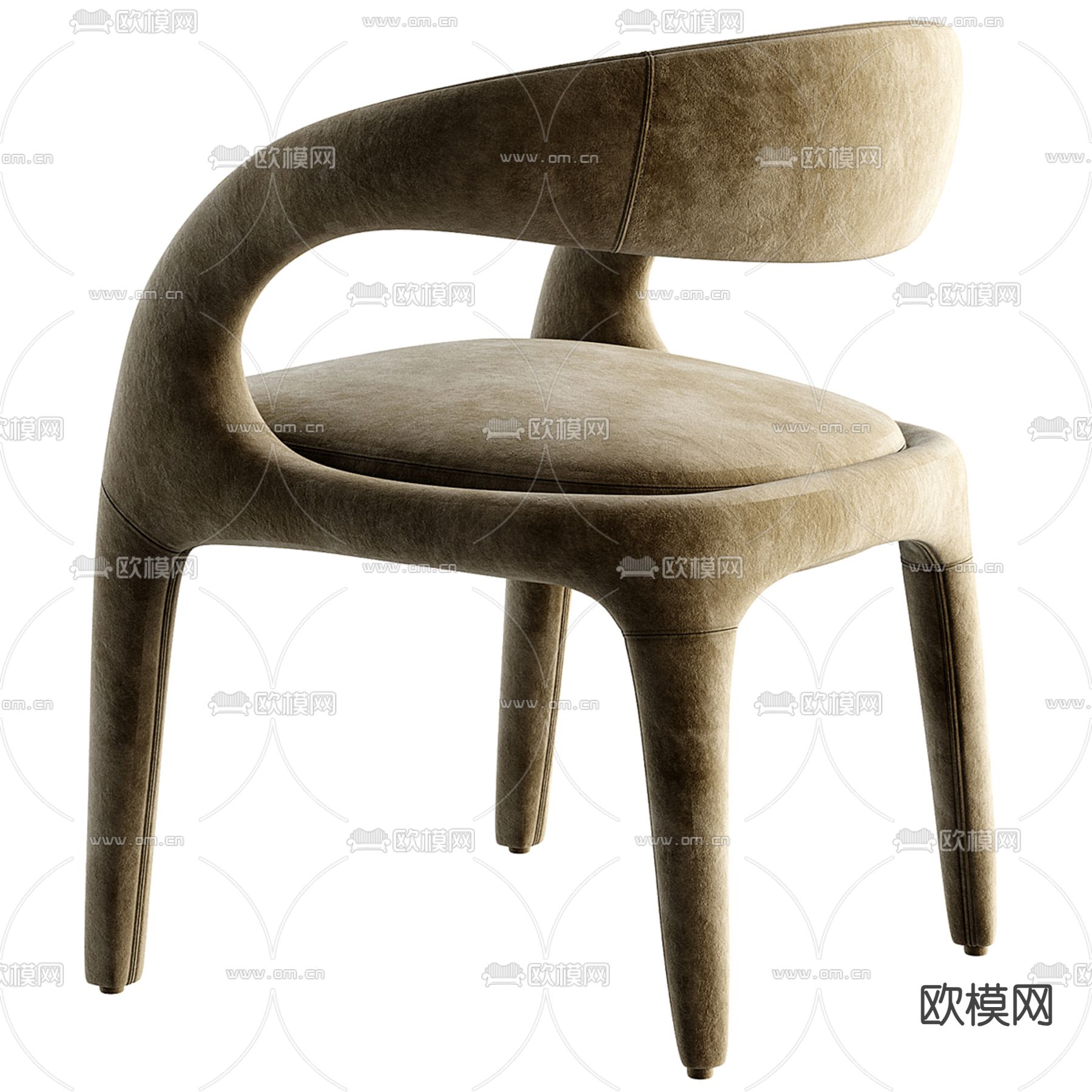 Cassina 椅子 餐椅3d模型下载（渲染图5）