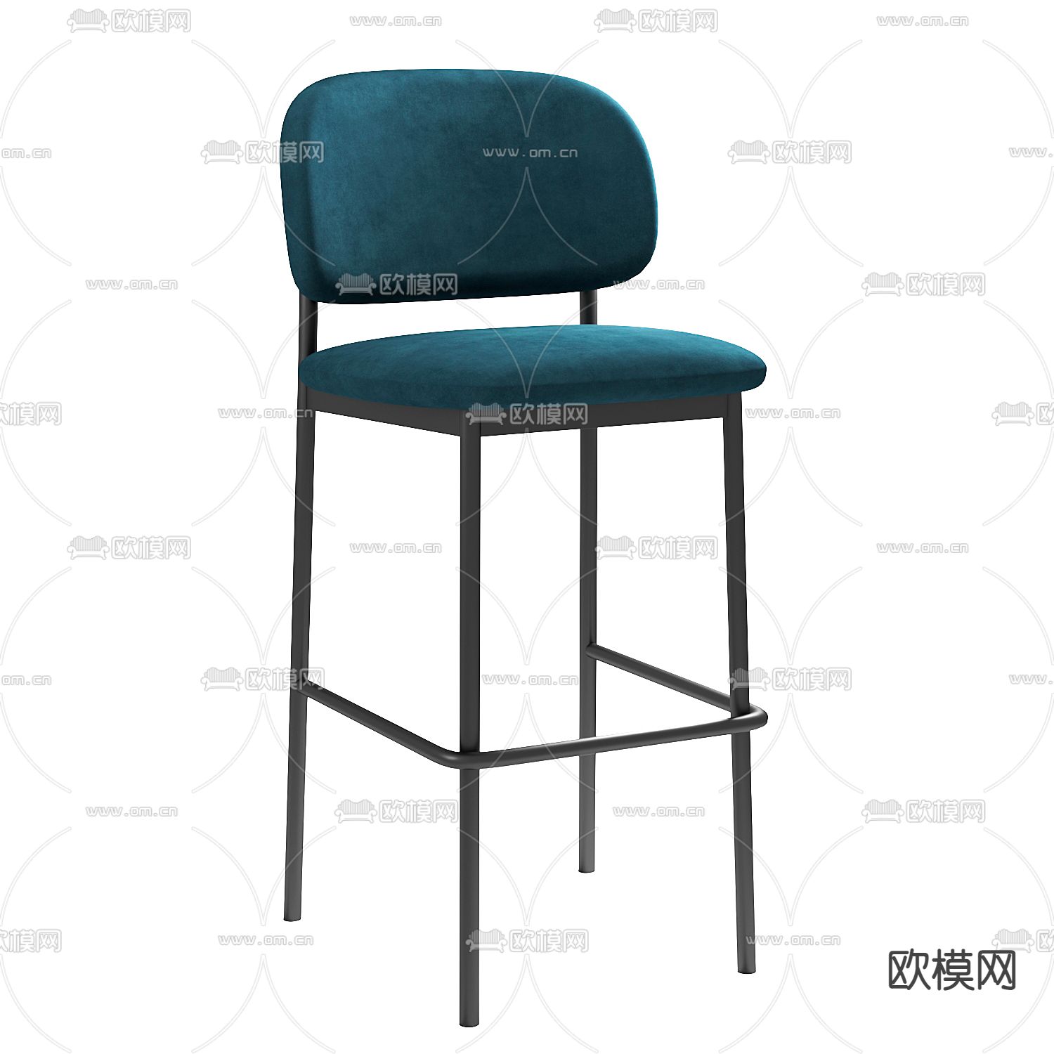 吧台椅 吧凳免费3d模型下载（渲染图3）