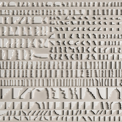  石膏线 踢脚线 门套线su模型 