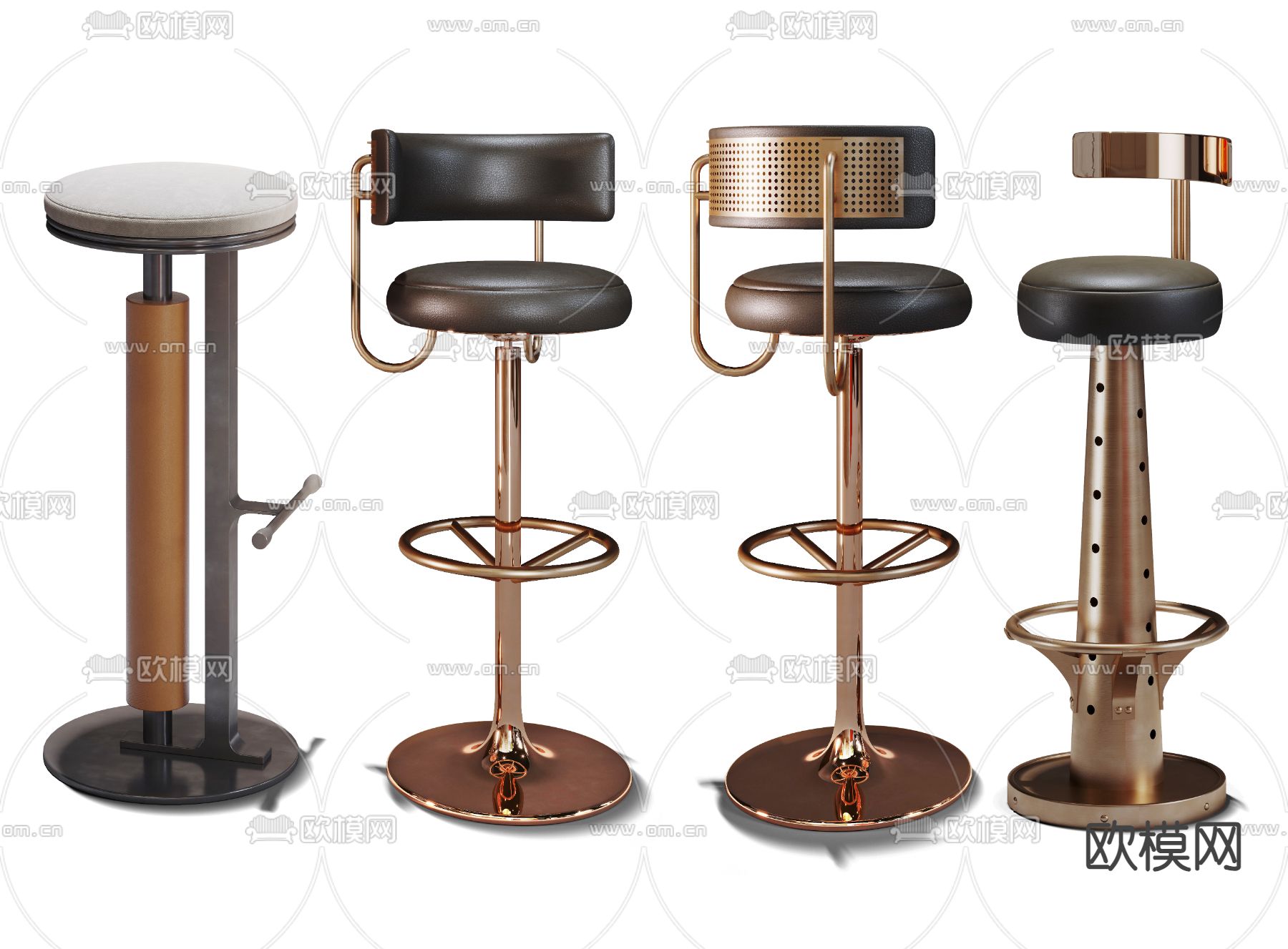 吧凳 吧椅su模型下载（渲染图1）