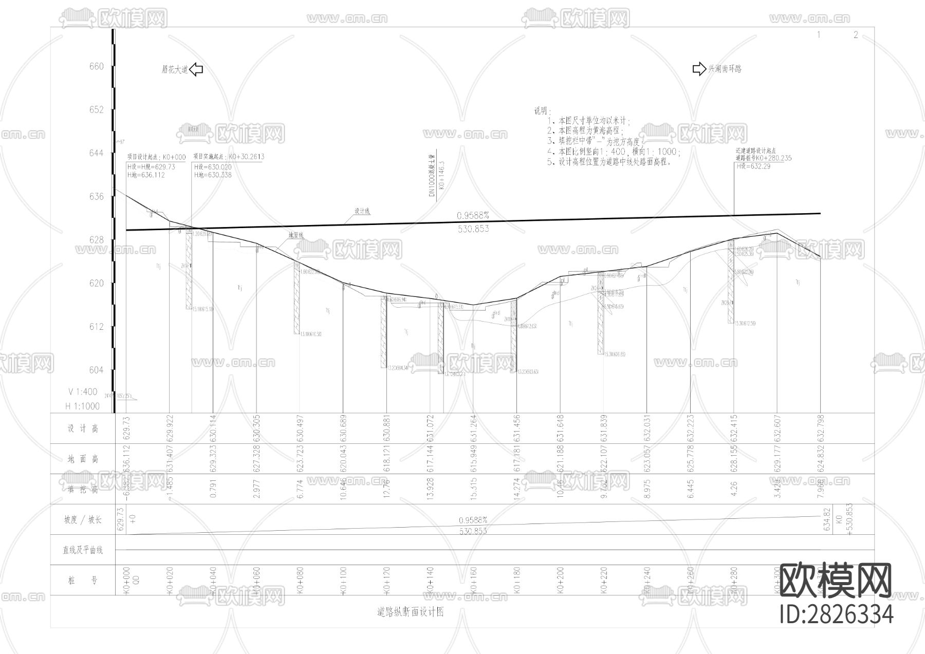 工业园区全套cad施工图下载（渲染图1）