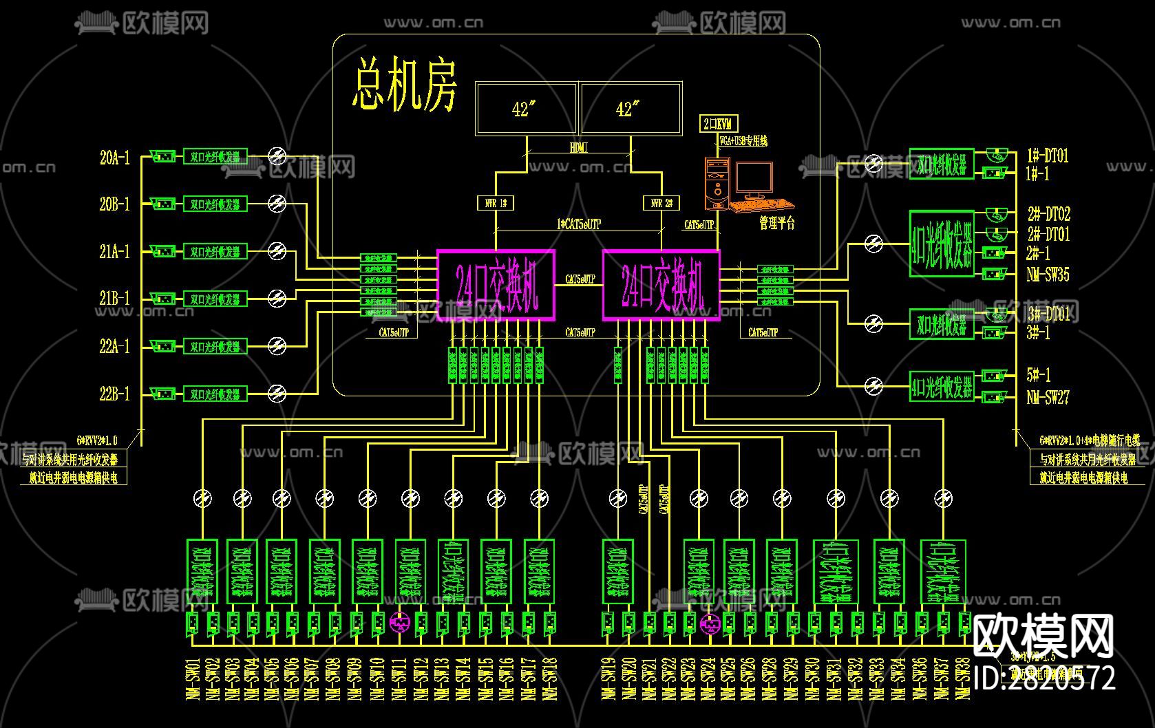LED屏cad大样图下载（渲染图5）