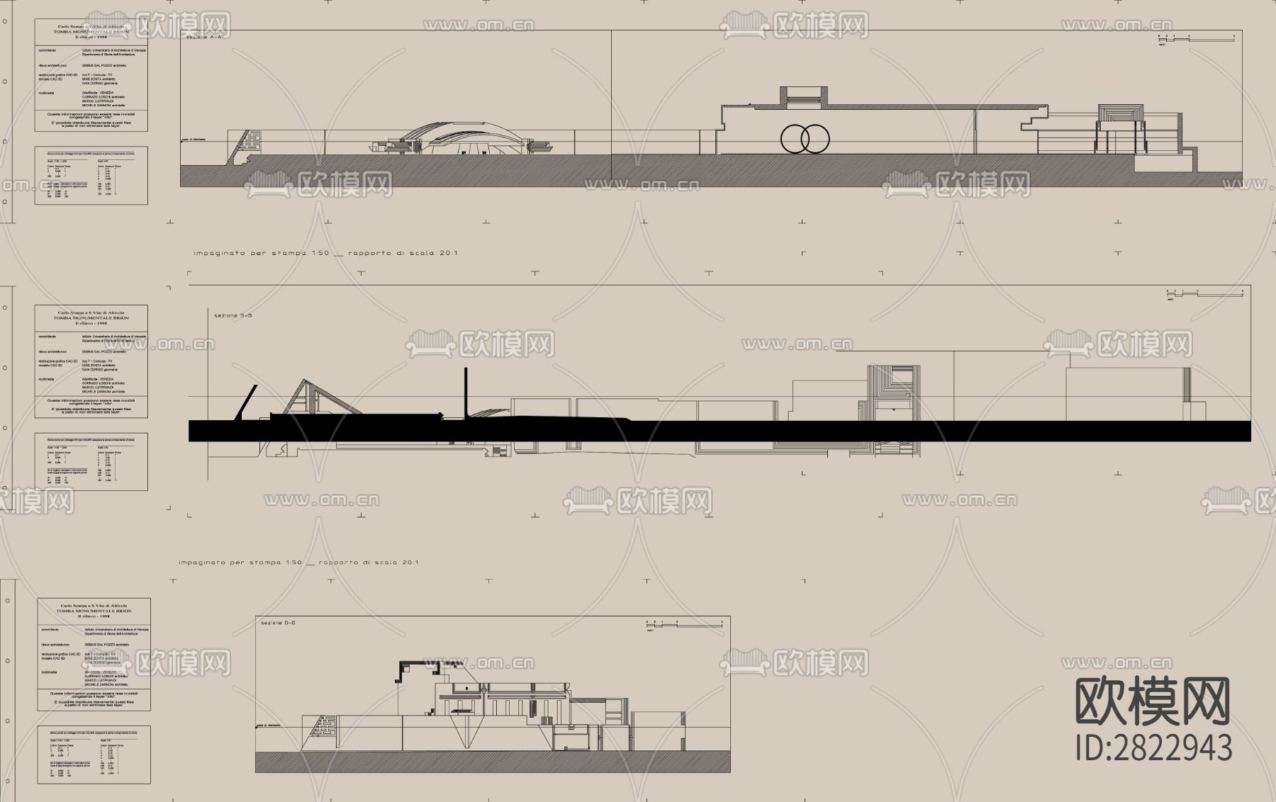 作品合集cad施工图下载（渲染图3）