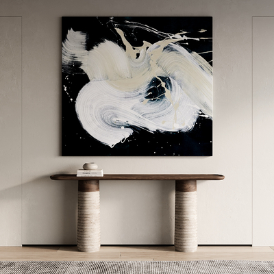 侘寂风挂画 抽象画 装饰画su模型