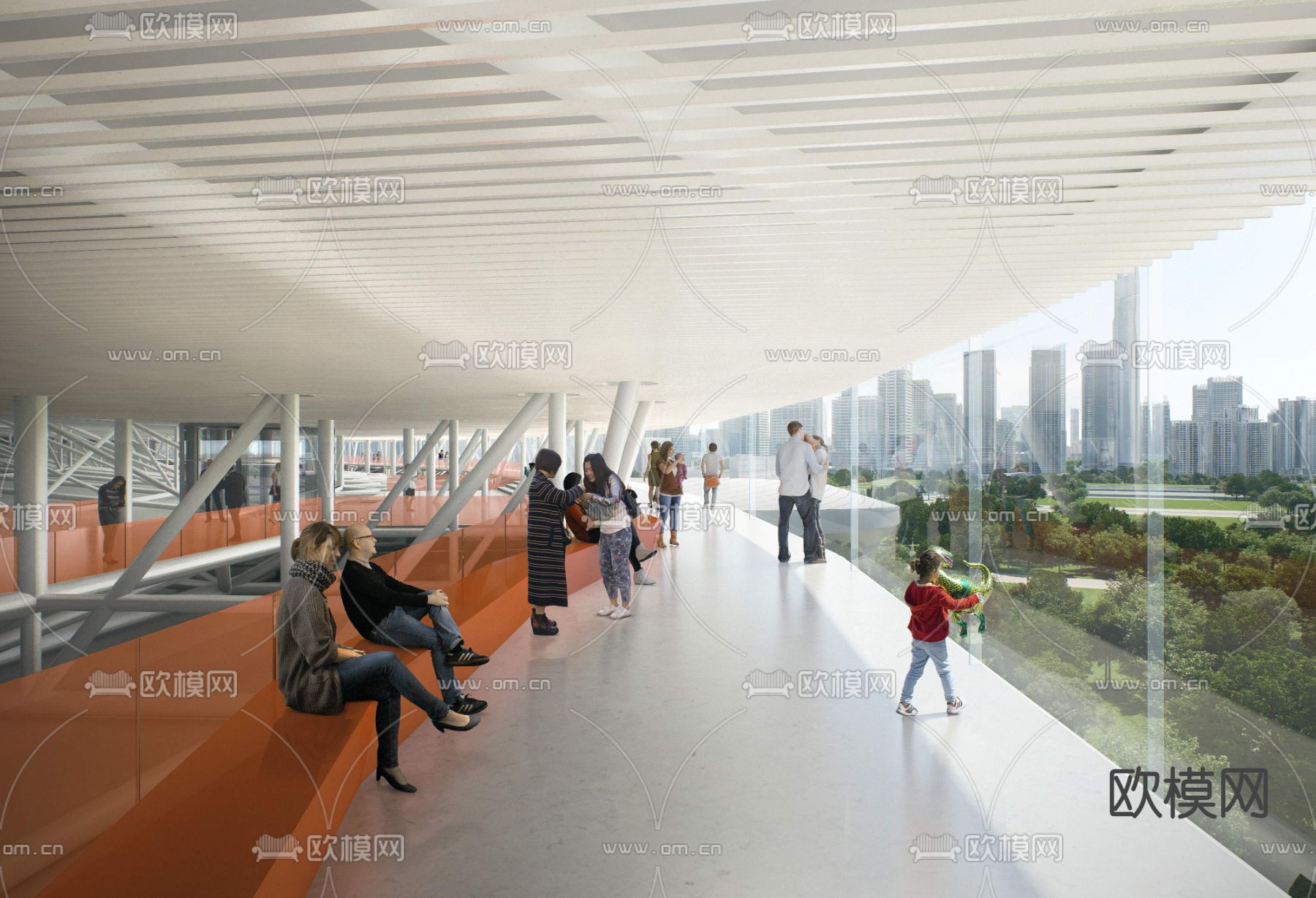 体育馆3d模型下载