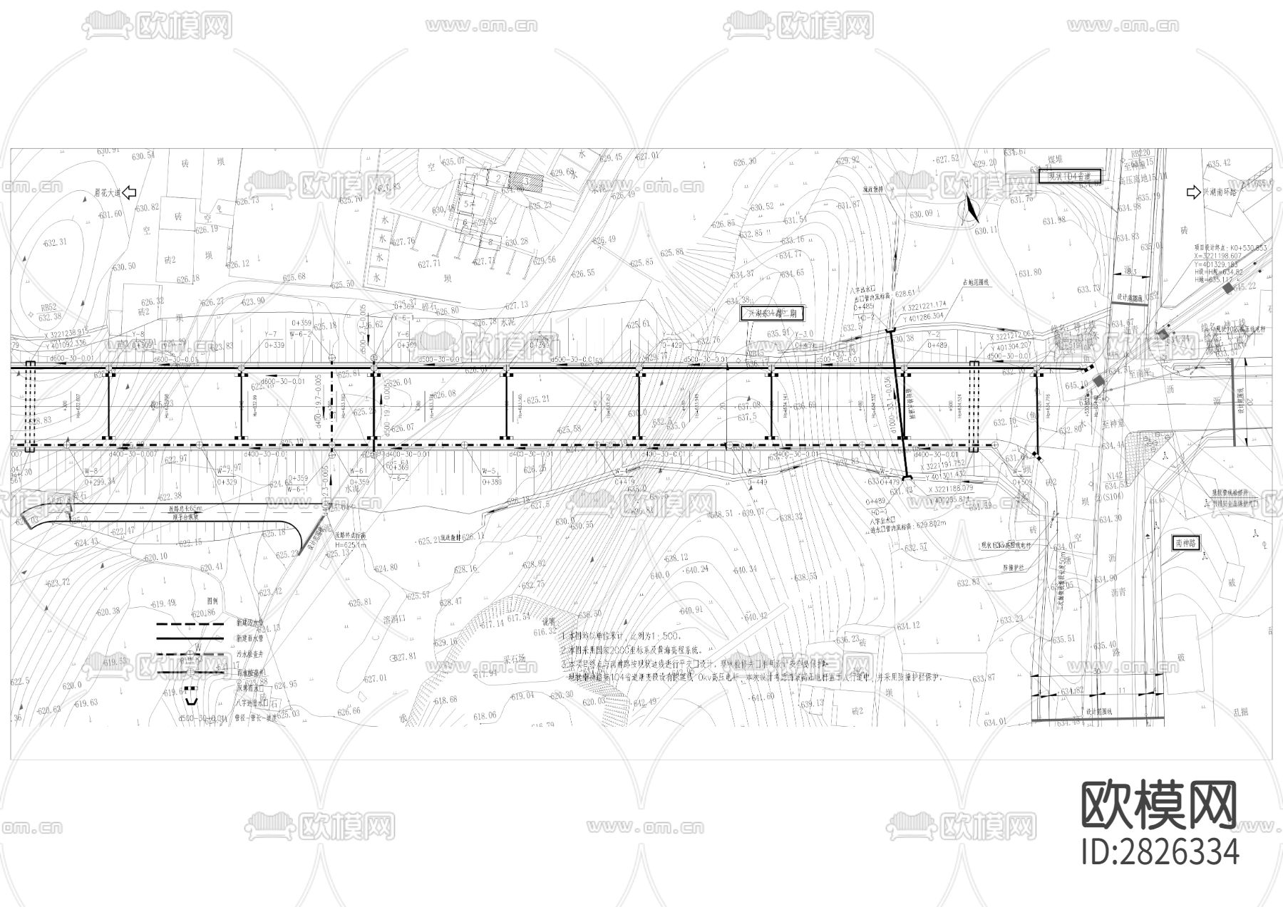 工业园区全套cad施工图下载（渲染图7）