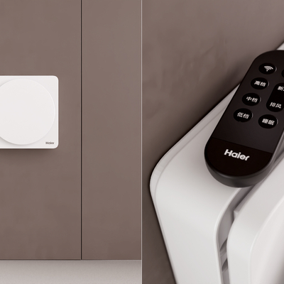  壁挂新风机su模型 