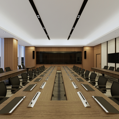  现代报告厅su模型 