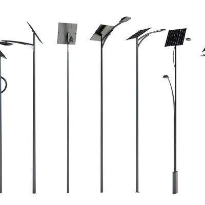  现代路灯  照明灯su模型 