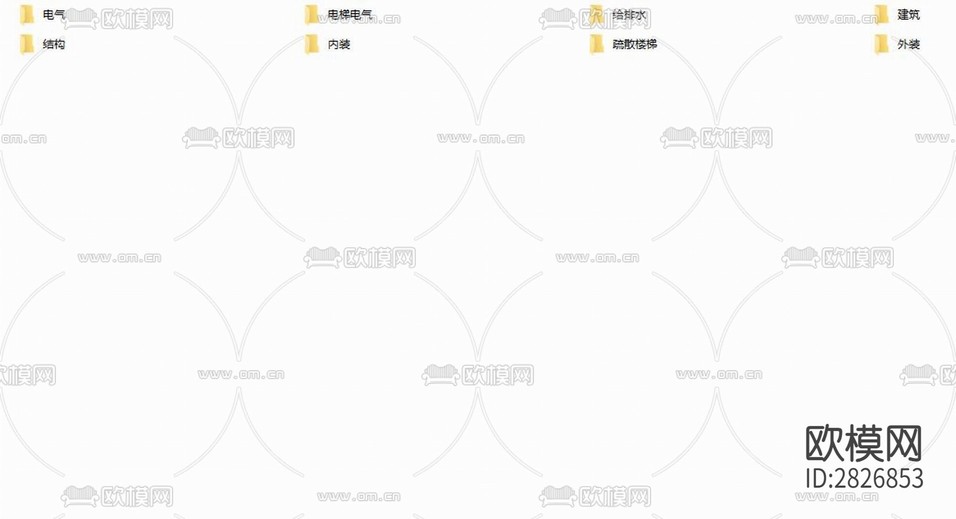 西南大學(xué)出版社舊樓改造cad施工圖下載(渲染圖6)