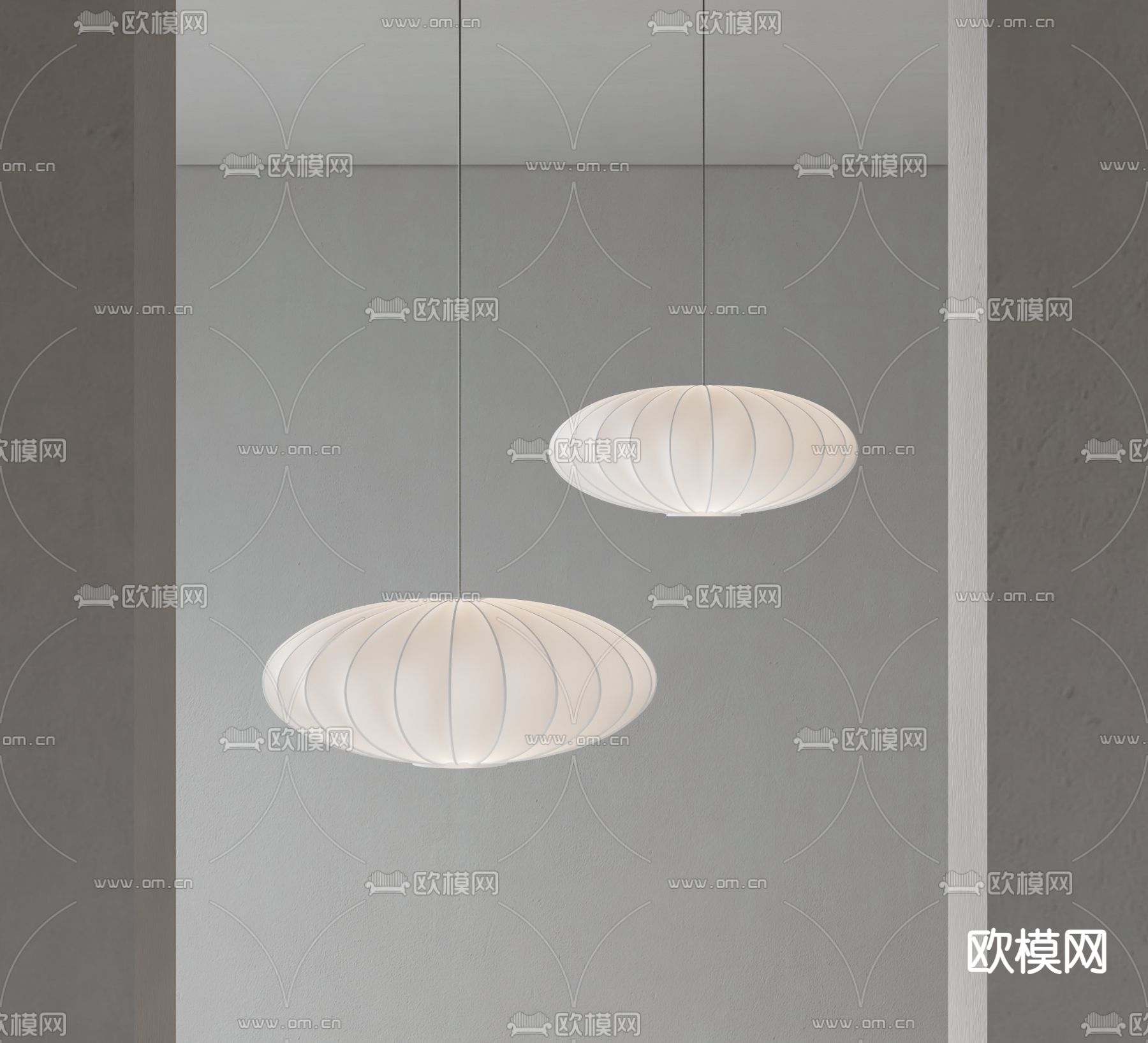 灯笼吊灯 餐厅吊灯3d模型下载